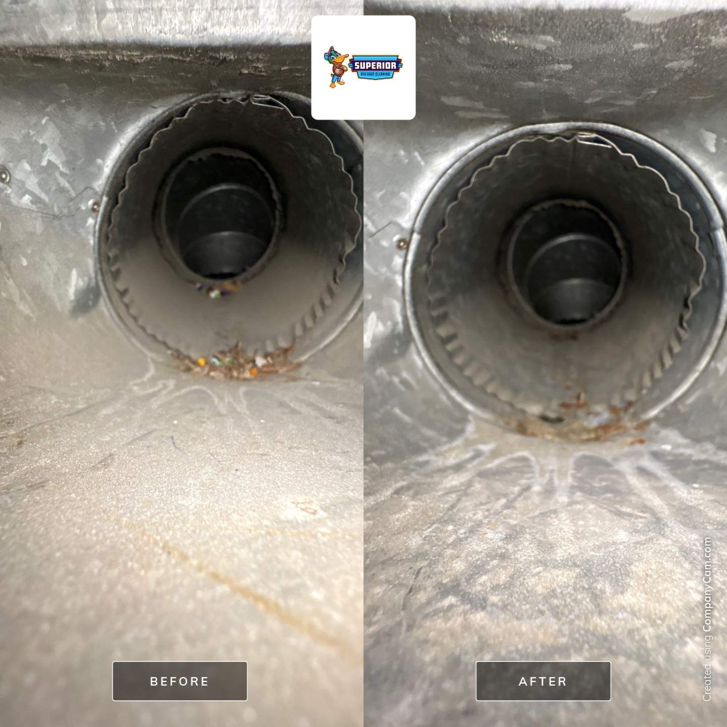 Air Duct Cleaning With a Vacuum Truck in Coraopolis, PA by Superior Air Duct Cleaning