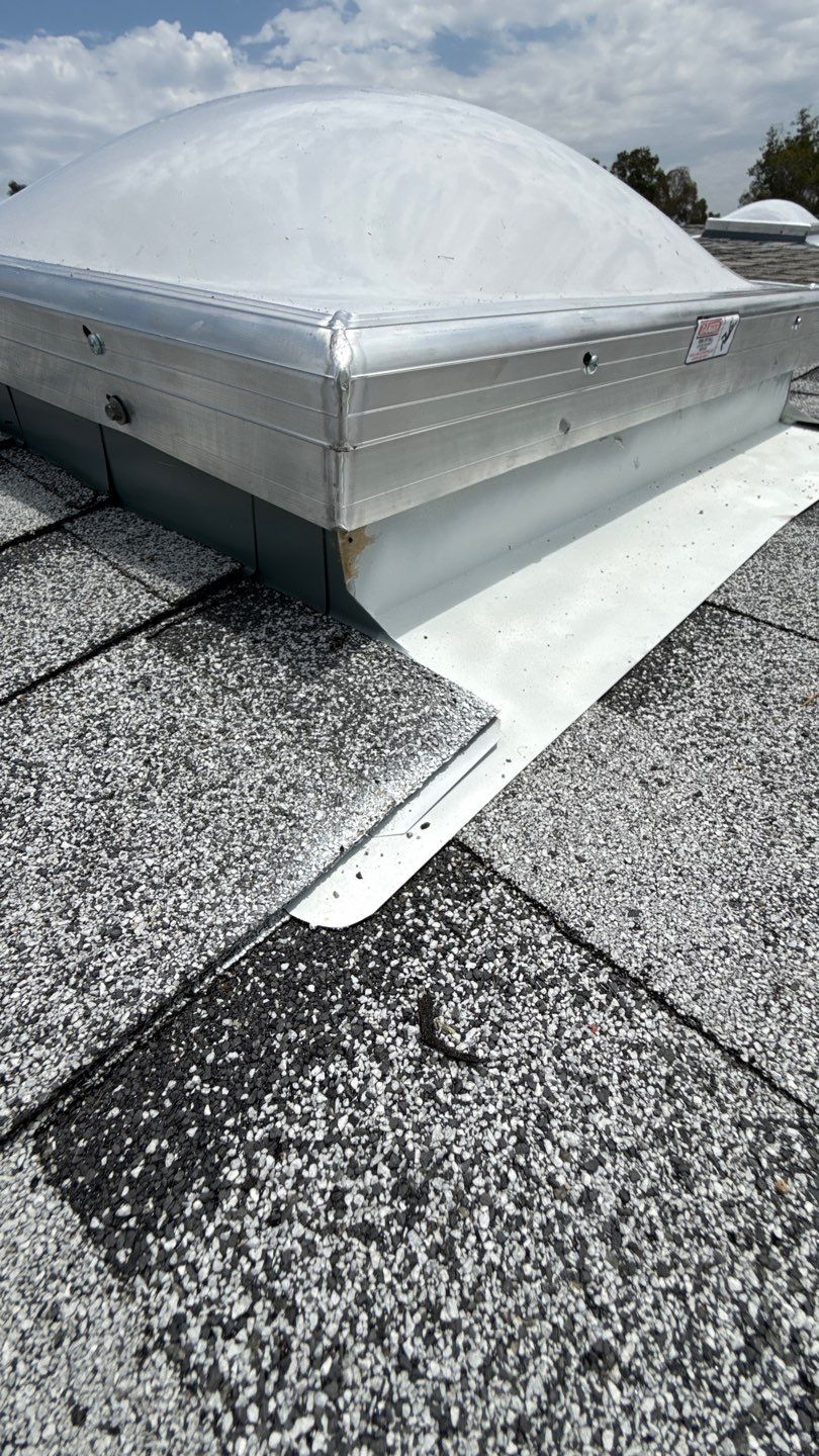 San Diego Skylight Replacement and Asphalt Shingle Roof Repair by Reliable Roofing San Diego Inc.
