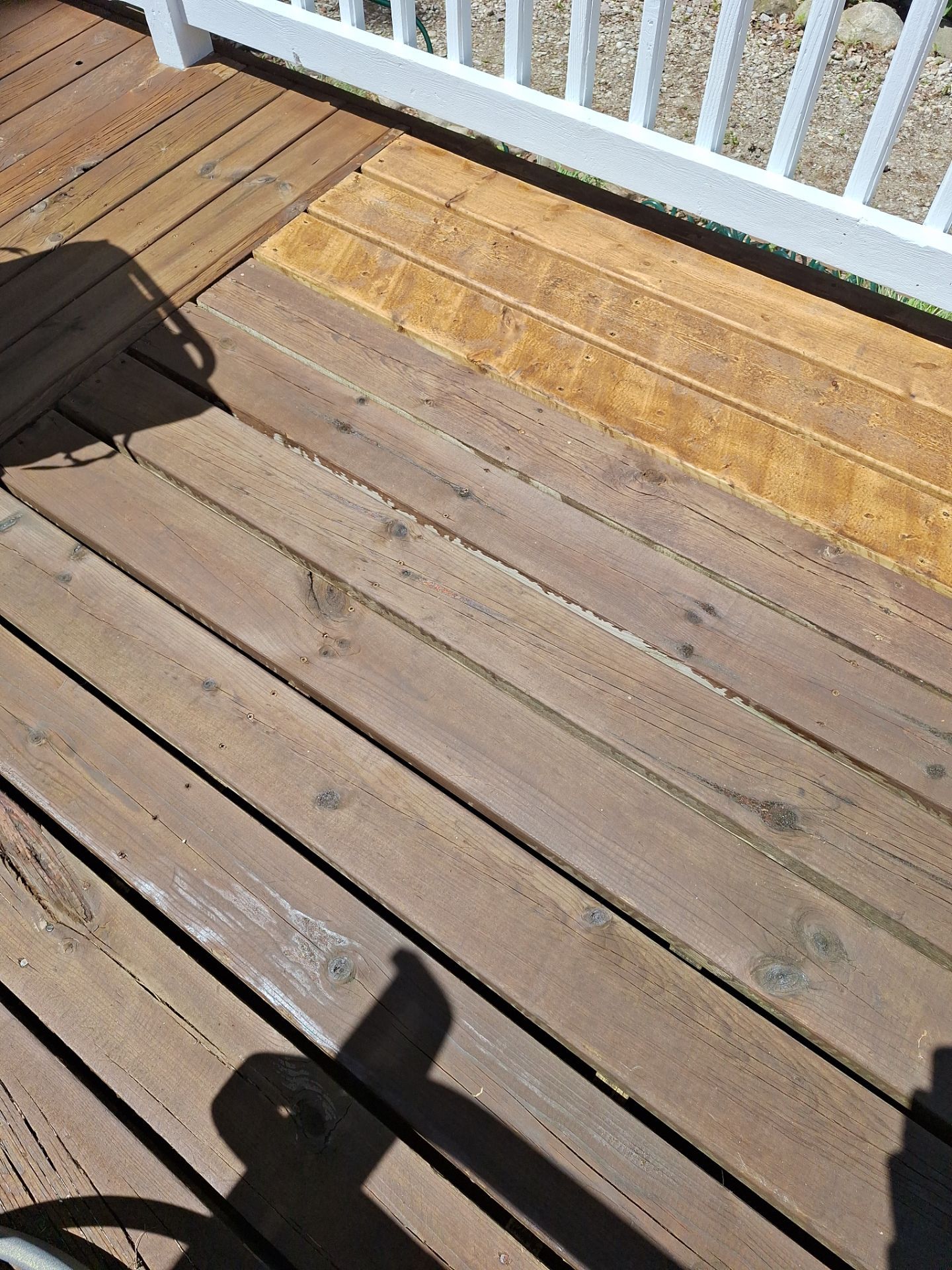 Deck Staining. by Gordon Painting