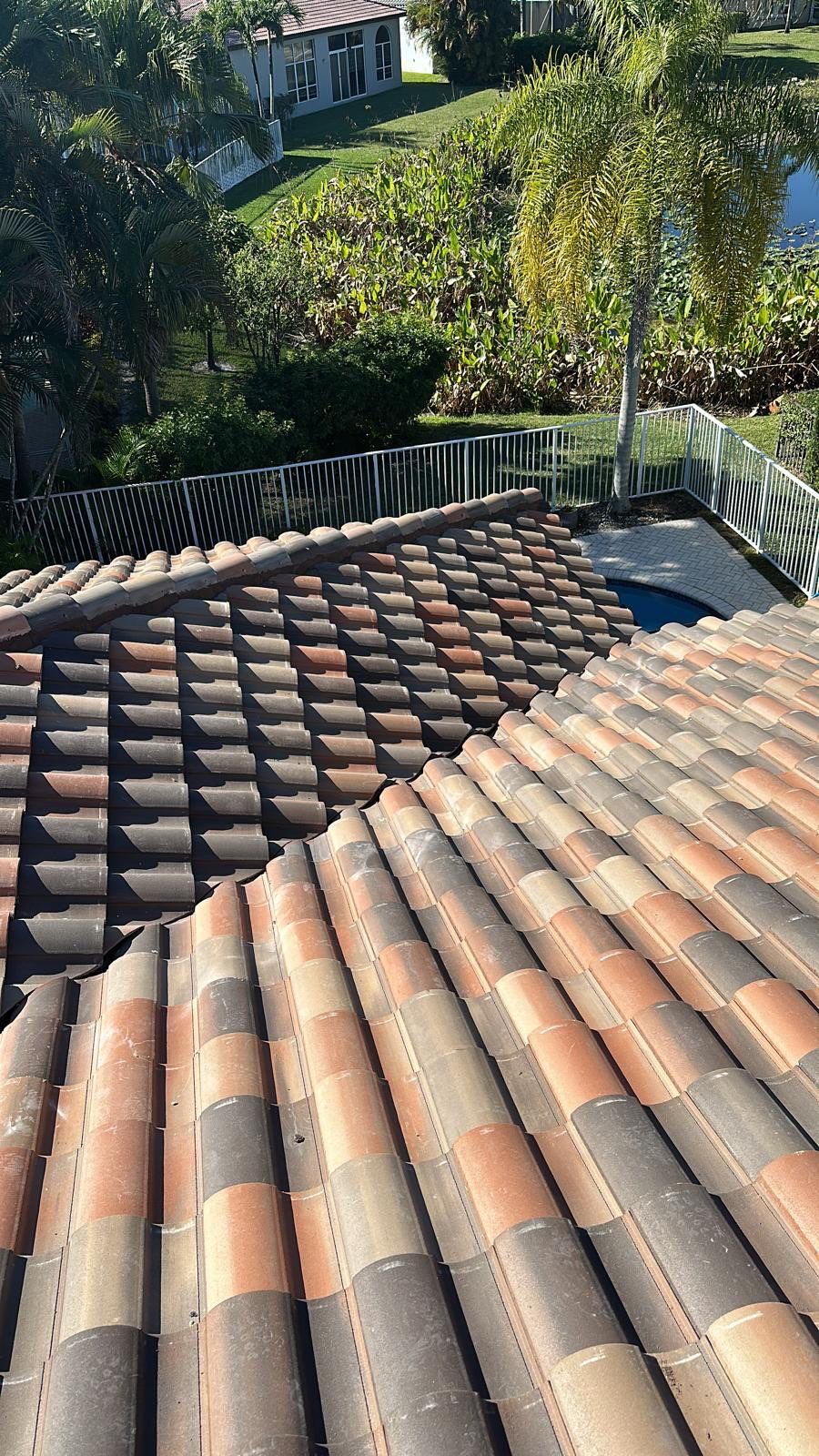 Residential Concrete Tile Roof Replacement in Boca Raton by AJF ROOFING INC