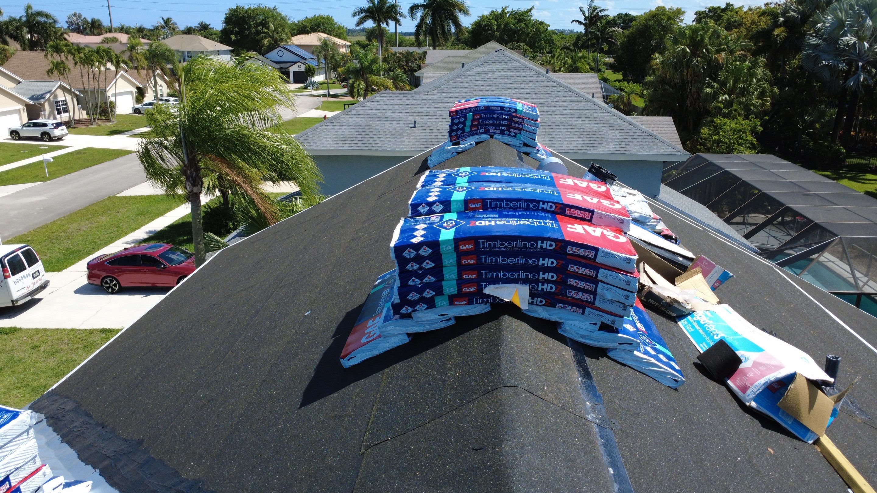 Residential Roofing Installation using GAF by BLUES BROTHERS ROOFING