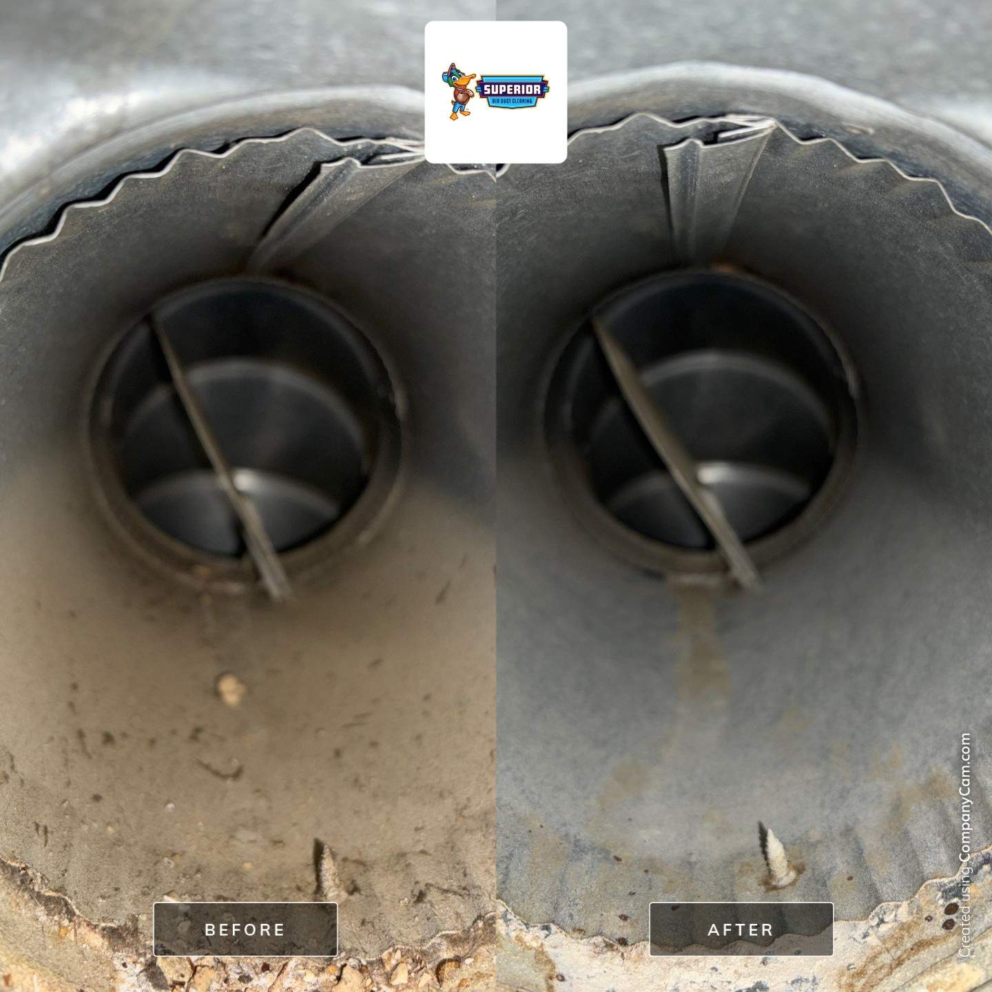 Air Duct Cleaning With a Vacuum Truck in New Castle, PA by Superior Air Duct Cleaning
