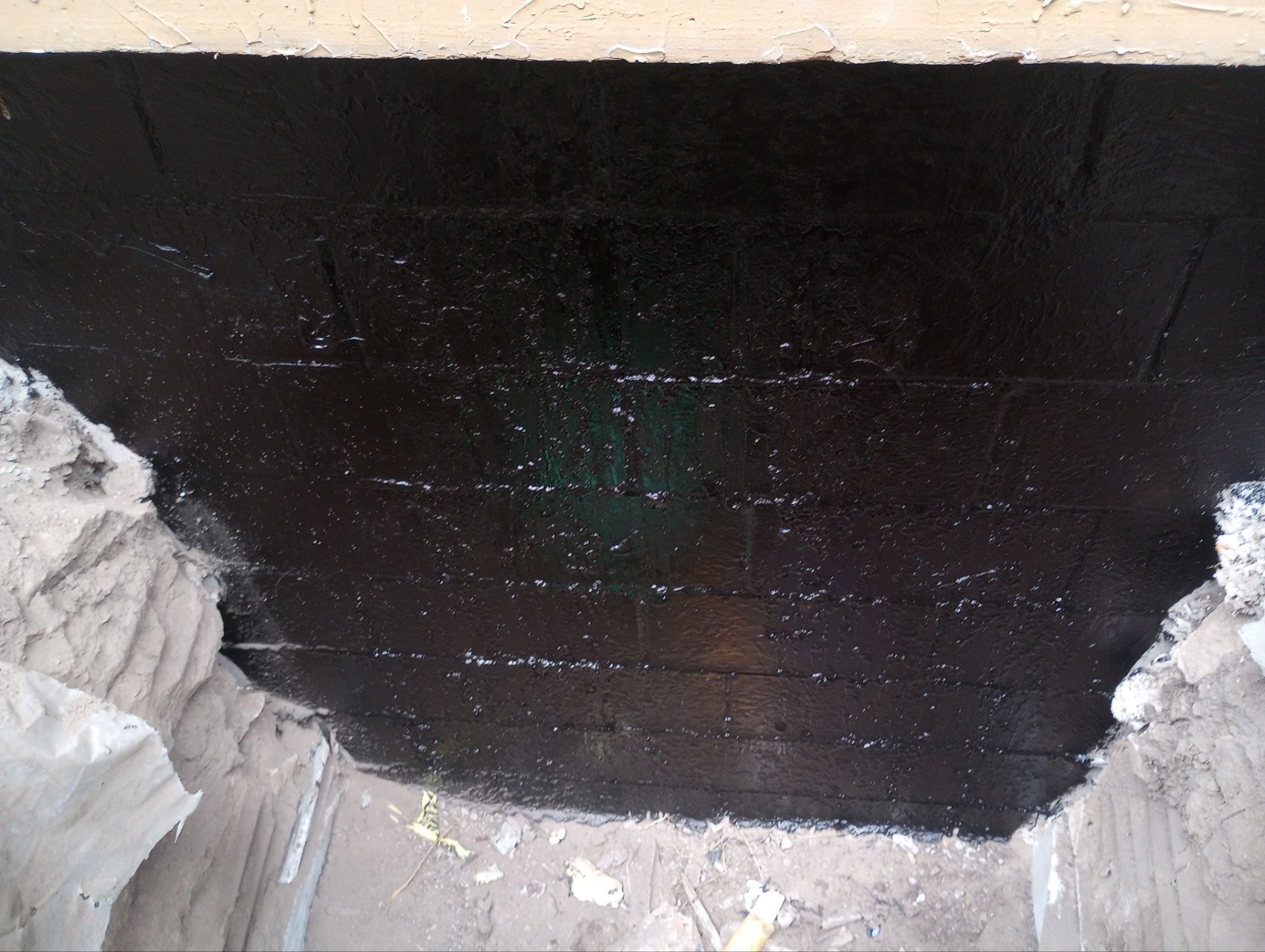 Building a new wall in NE!! by Waterproofing Northeast