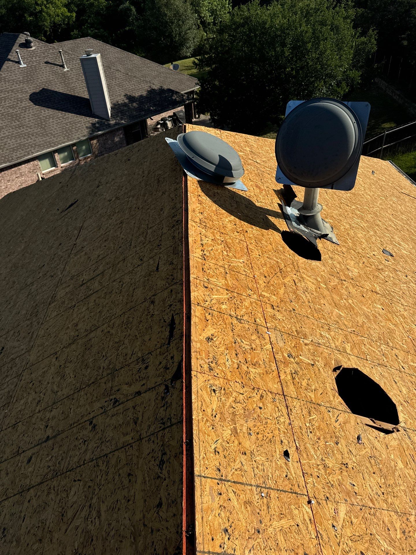 Project in Weatherford by Lonestar Roofing and Restoration LLC.