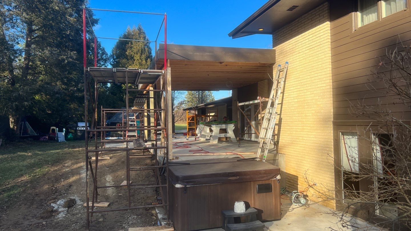 Centerville Covered Patio by Zengel Group