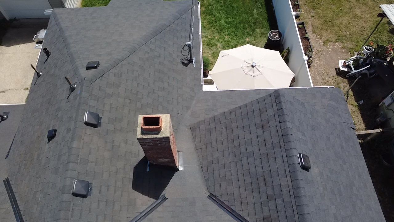 Residential Roof Replacement and Decking Repair in E Courtland Ave Spokane WA 99207 The Cascade System - Certainteed Landmark® Shingle - Moire Black by Alpine Roofing