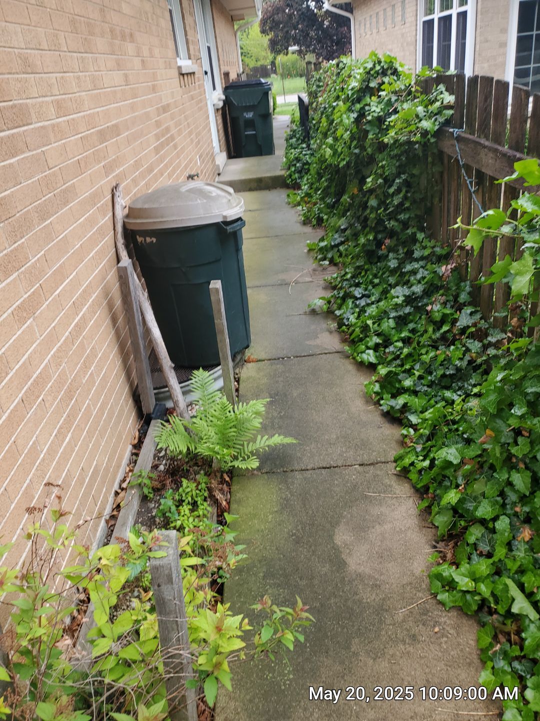 Brick paver cleaning  by Northern Power Washing LLC.