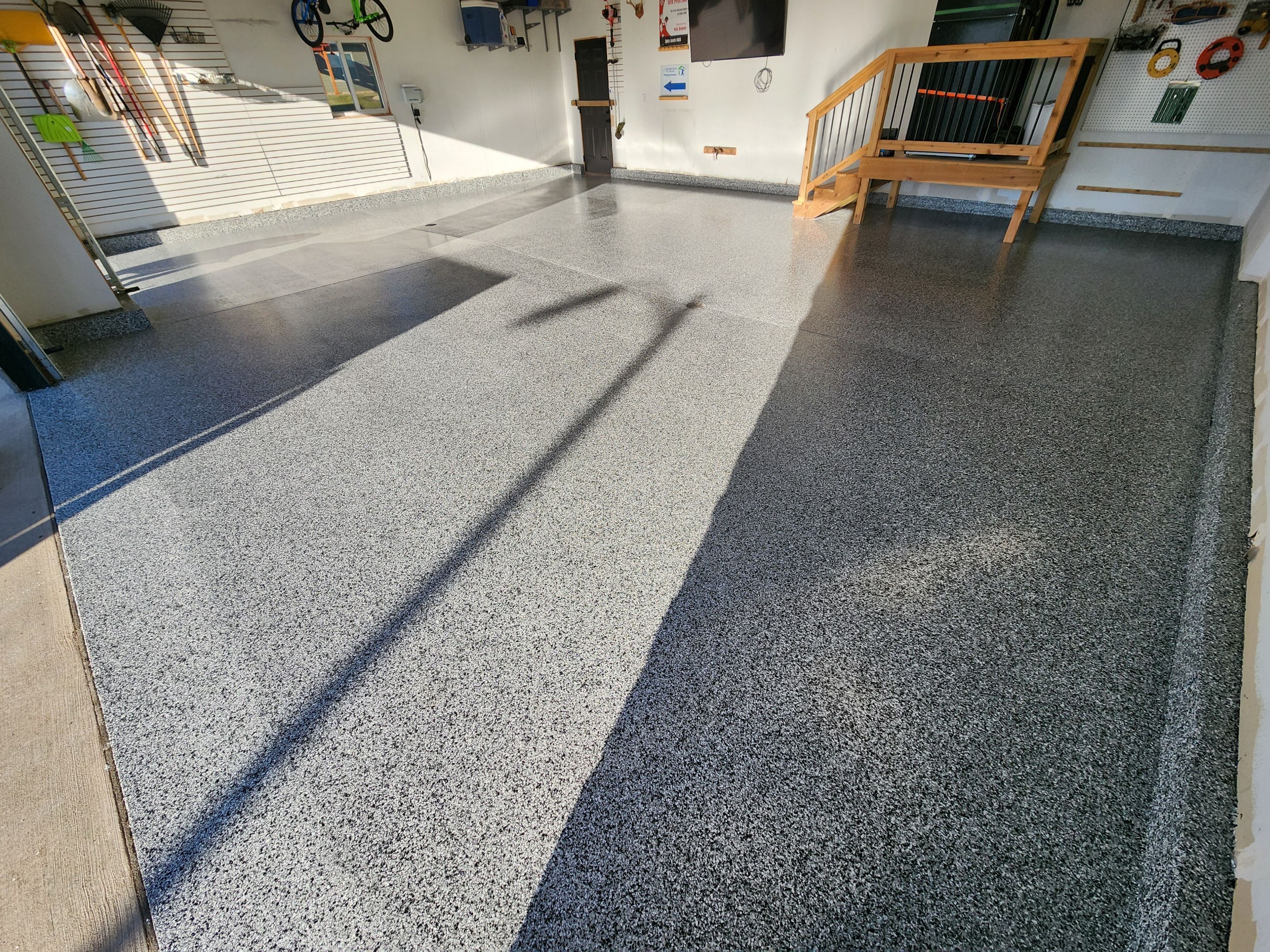 Garage using Domino  by Select Painting, Coatings & Garage Cabinets