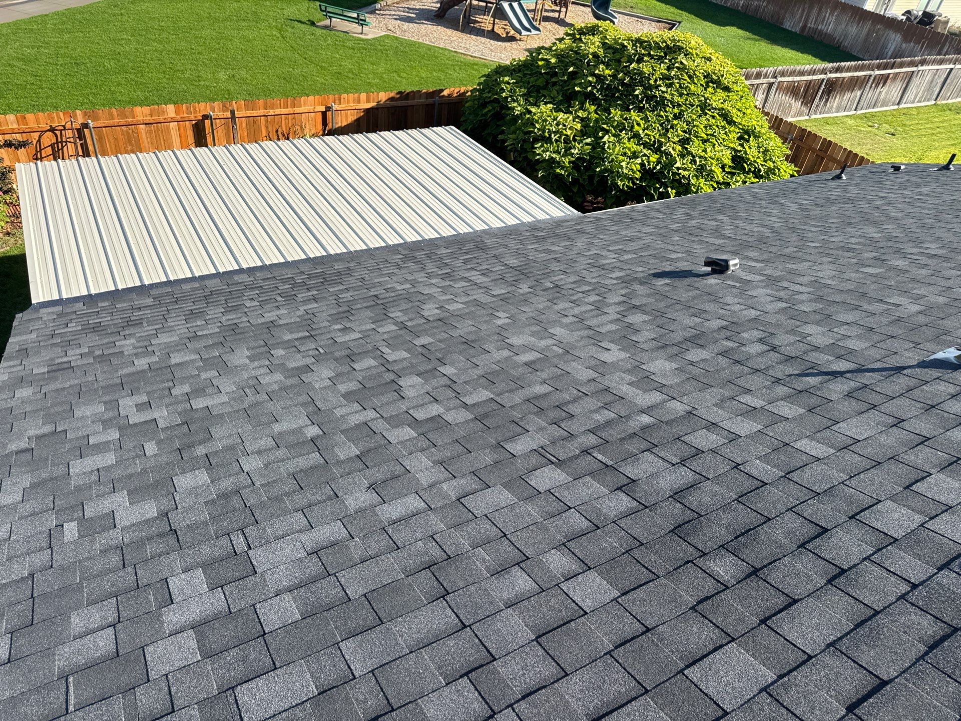 Middleton Residential Roof Replacement With Gray Architectural Asphalt Shingles by Olive Roofing