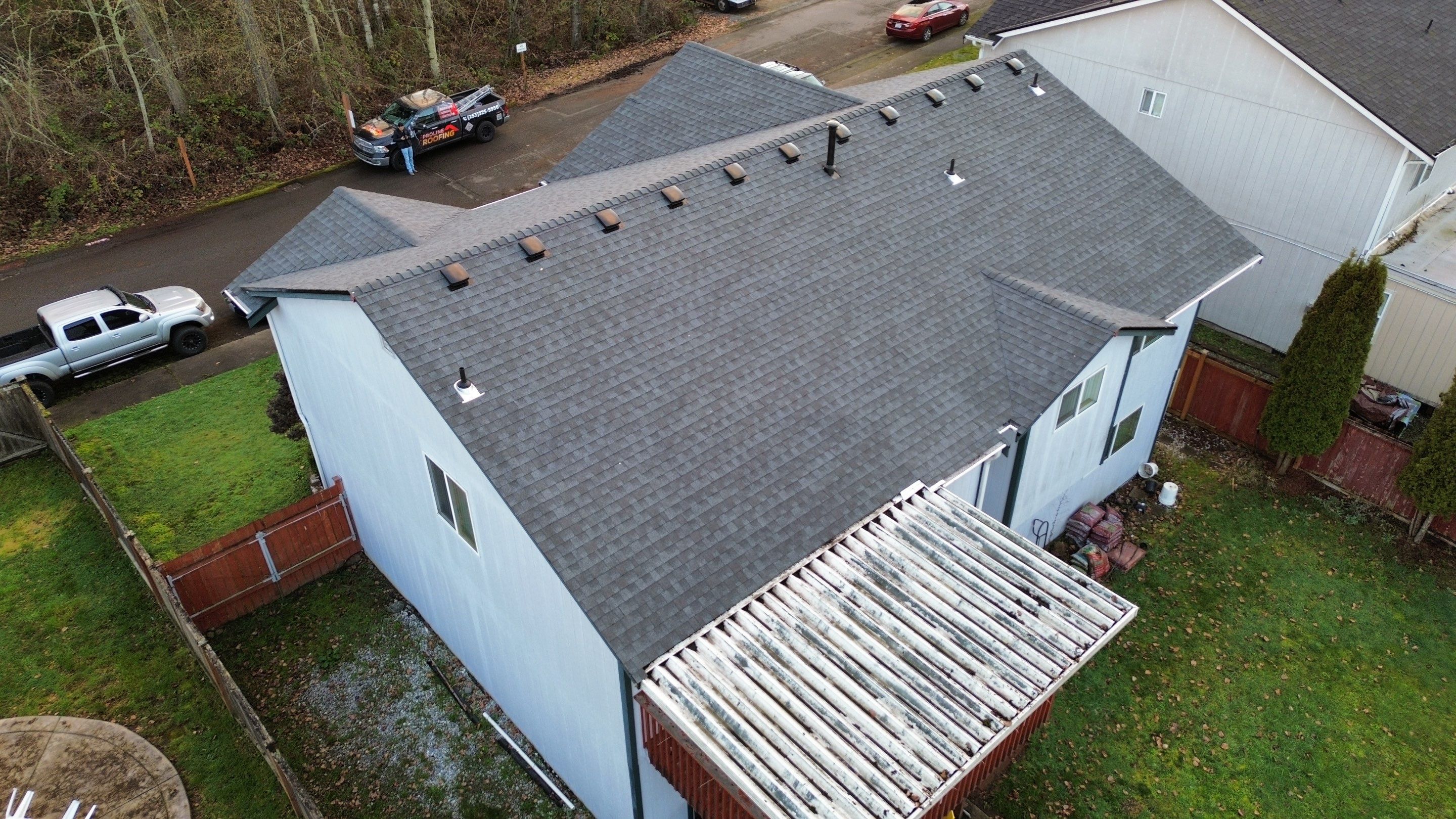 GAF Timberline NS Pewter Gray  by Proline Roofing & Restoration LLC