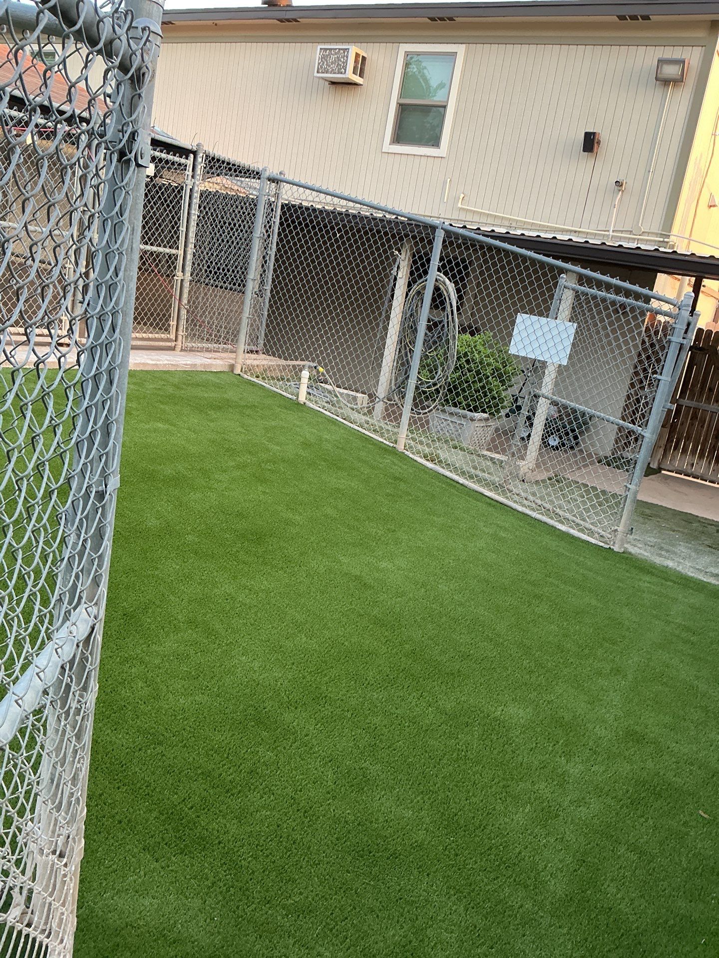 Synthetic Turf Installation using Pet Turf by Turf Concepts