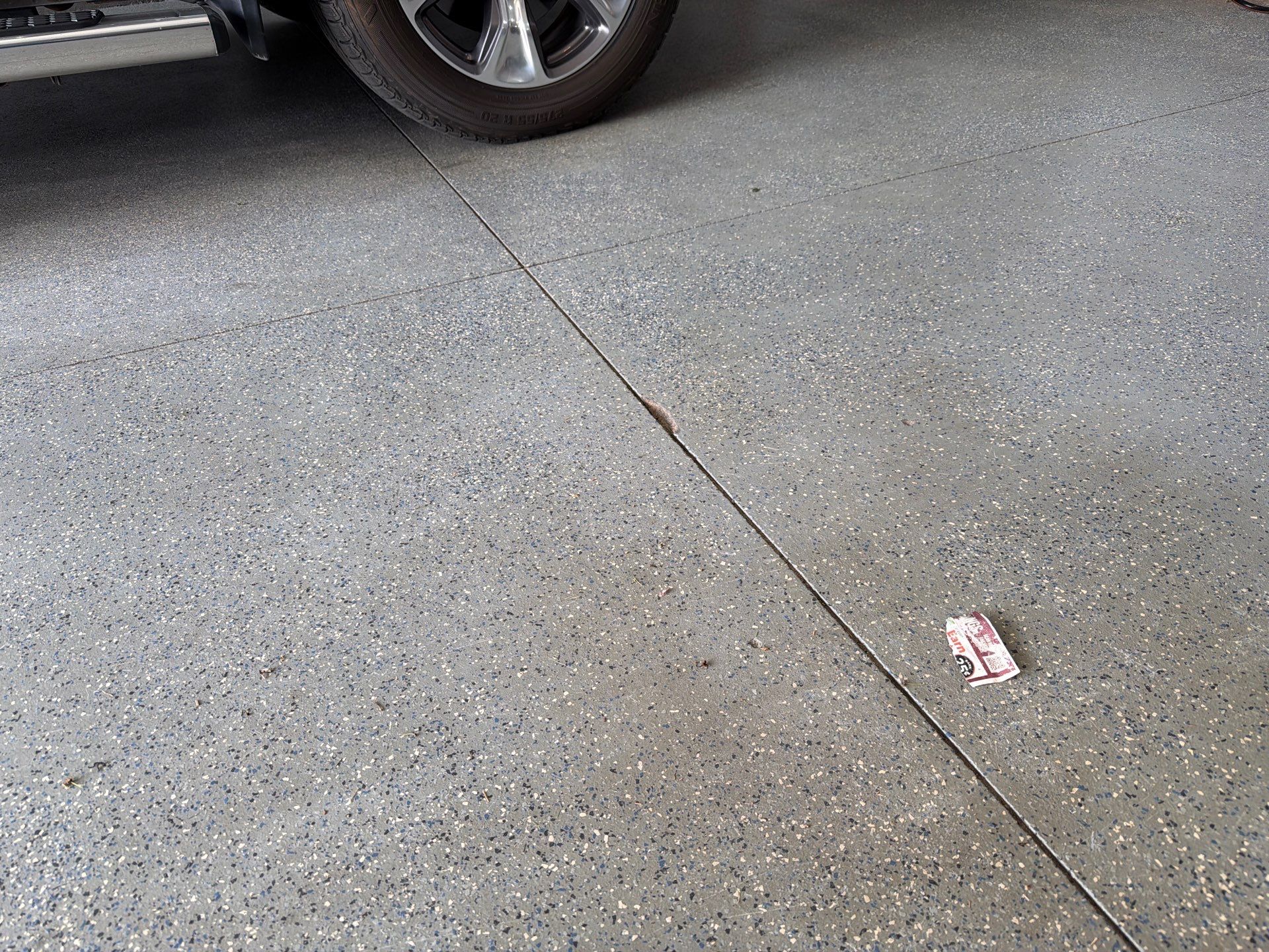 Residential Garage Floor Coating in Sioux Falls by Select Painting, Coatings & Garage Cabinets