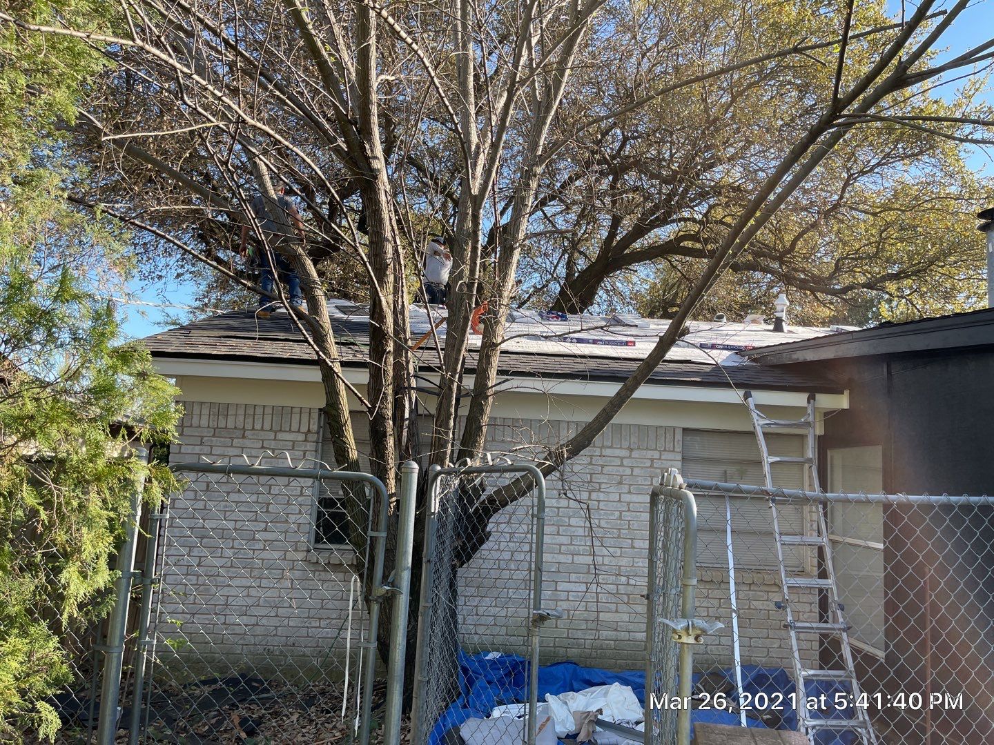 Historical Home needed a full decking and new roof by First United Roofing & Construction