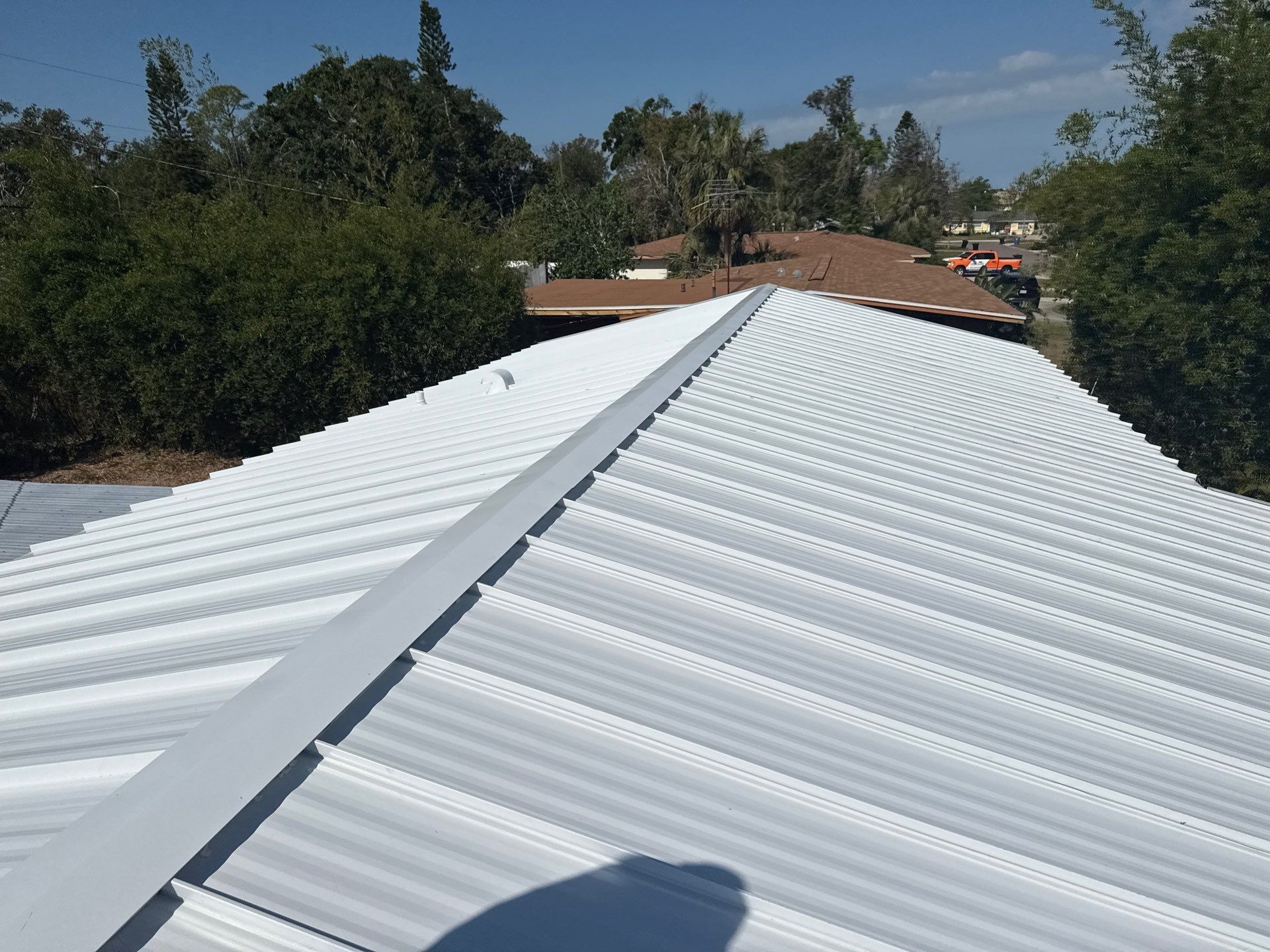 Polar White Standing Seam by Reimagine Roofing