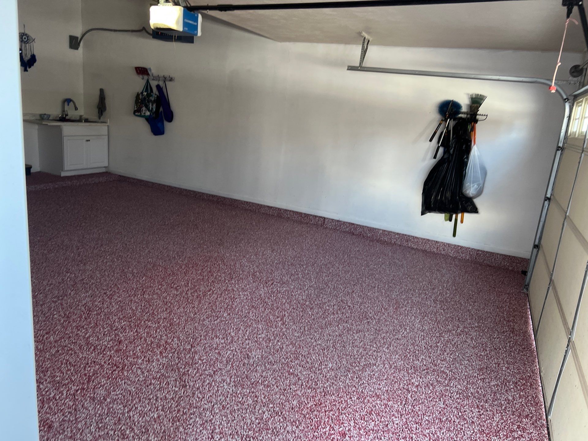 Epoxy Flake Floor Installation | Grand Rapids Michigan by Gordon Painting