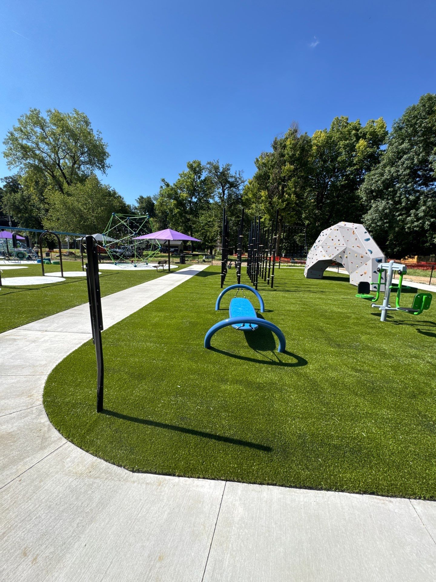 Lou Dennis Playground Grass by ForeverLawn NEIN/INDY