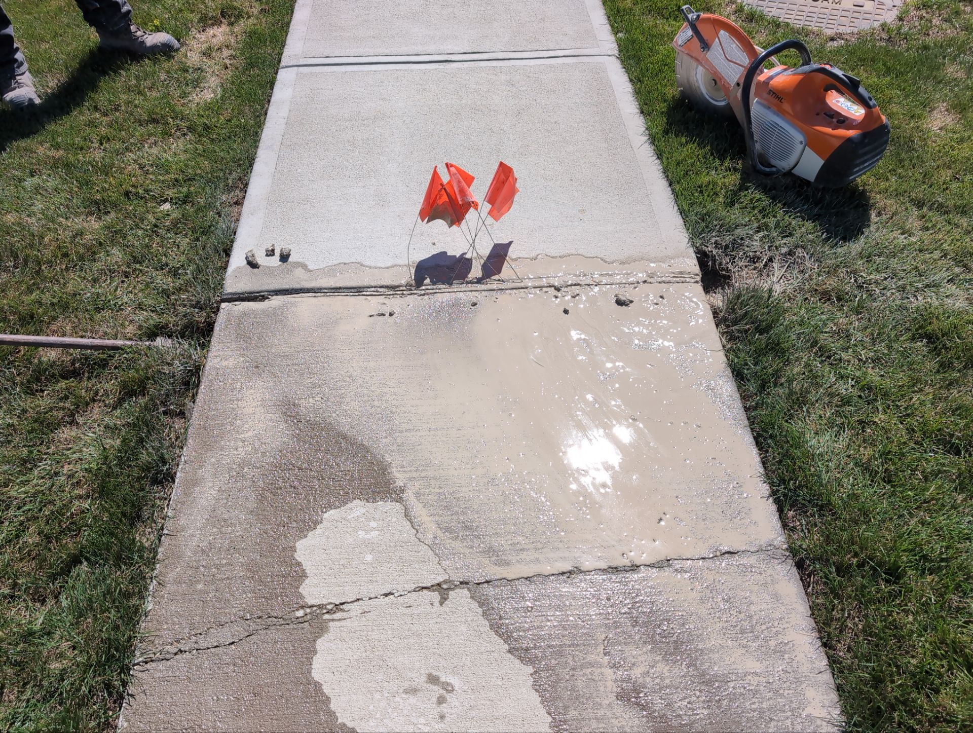 Medina Concrete Leveling by Beck Restoration Management Group