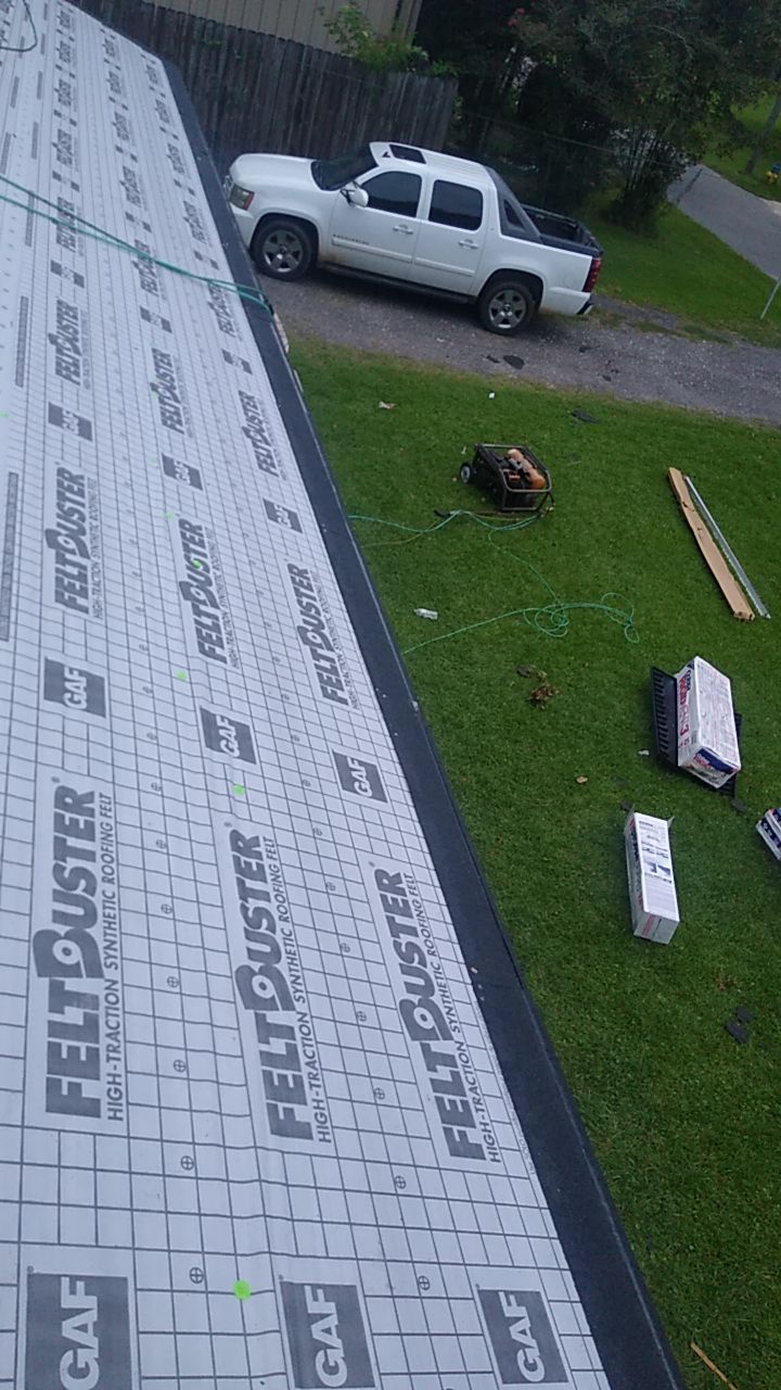 Residential Roofing Installation using Roof Replacement by American Roofing & Construction LLC