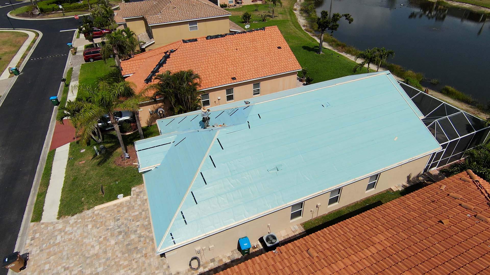 Residential Roofing Installation using Westlake (Boral) Stone Coated Steel by Four Peaks Roofing