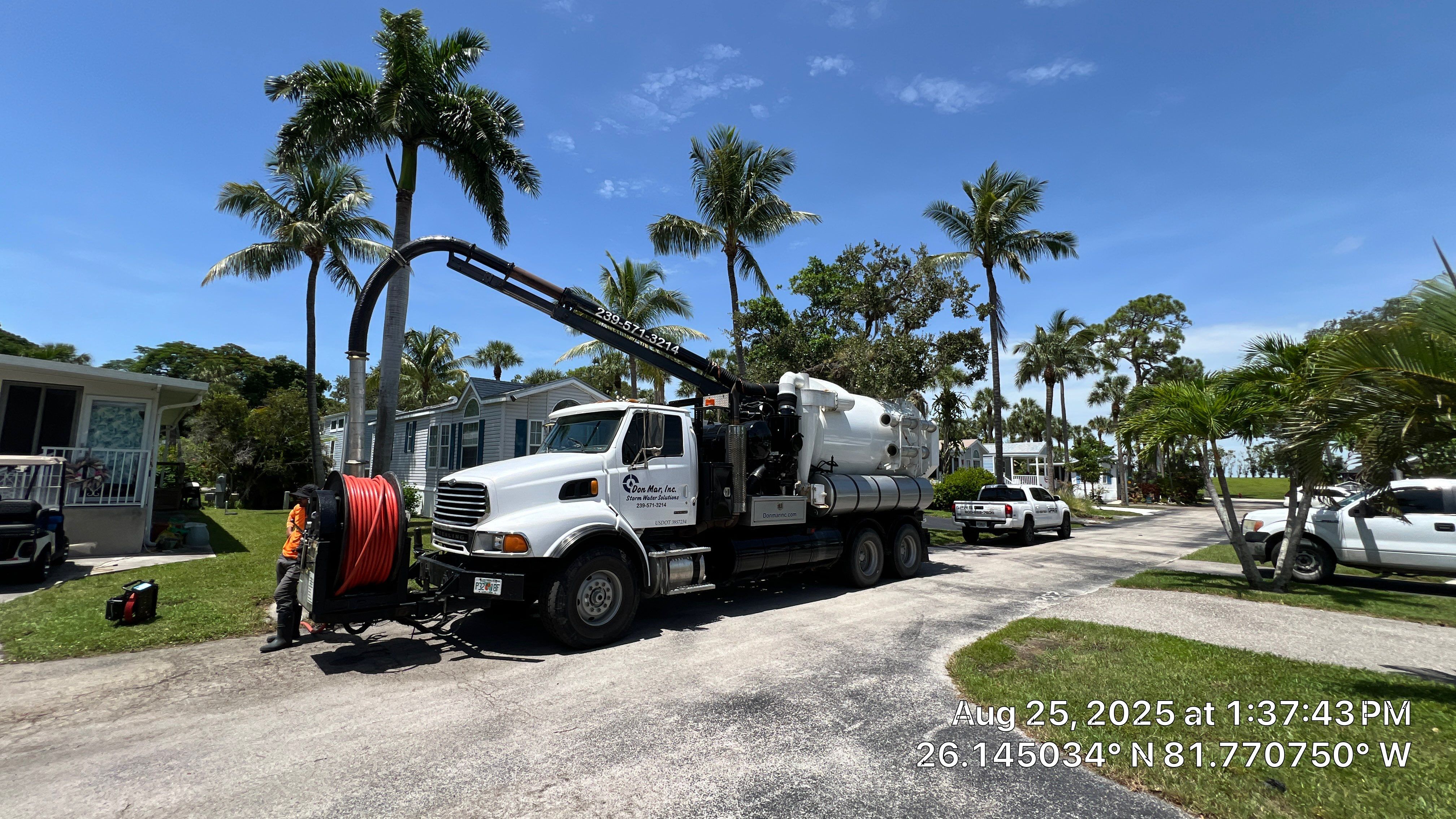 Naples RV Resort Stormwater System Maintenance  by Don Mar, Inc. Storm Water Solutions