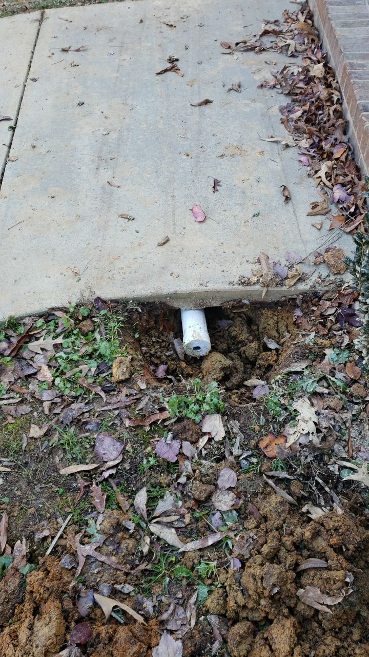 Crawl space encapsulation and exterior drainage by Power Wash Masters LLC