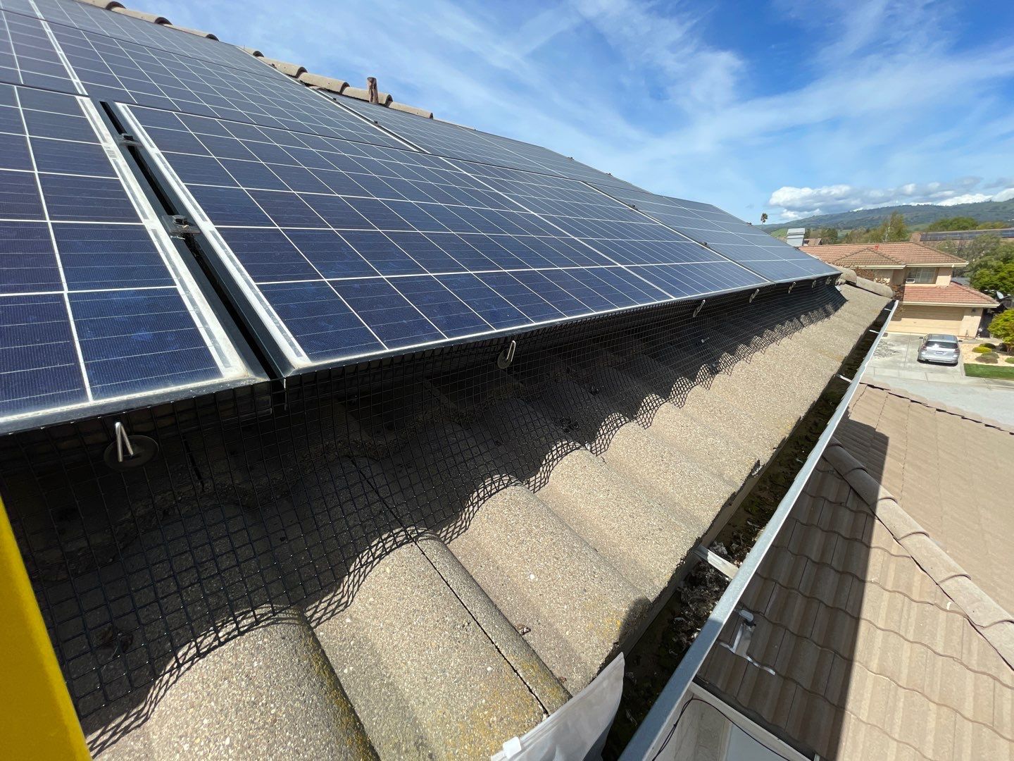 Solar Panel Bird Proofing-Morgan Hill by All One Solar Shine