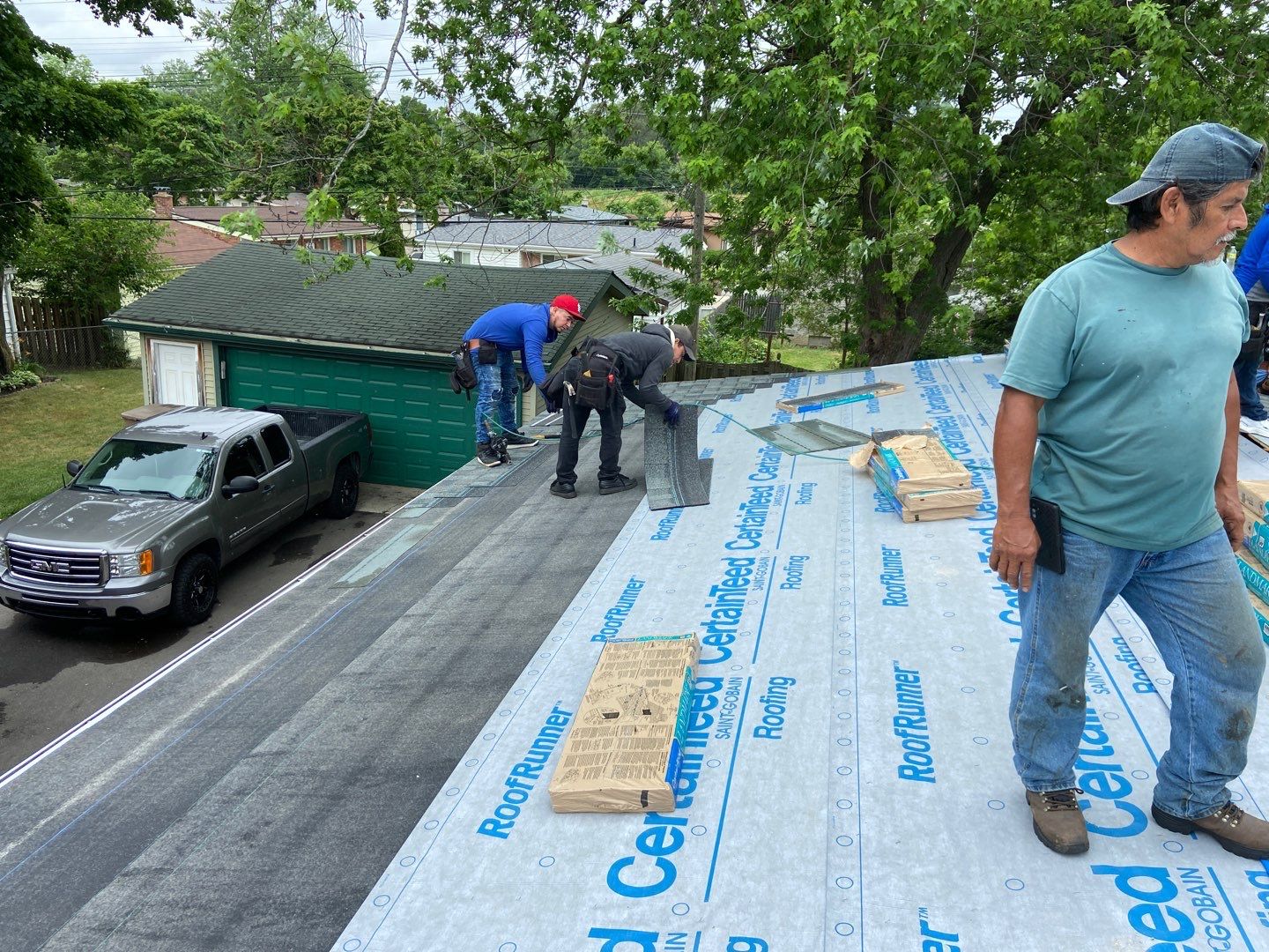 Roof Replacement using CertainTeed Landmark by 180 Contractors
