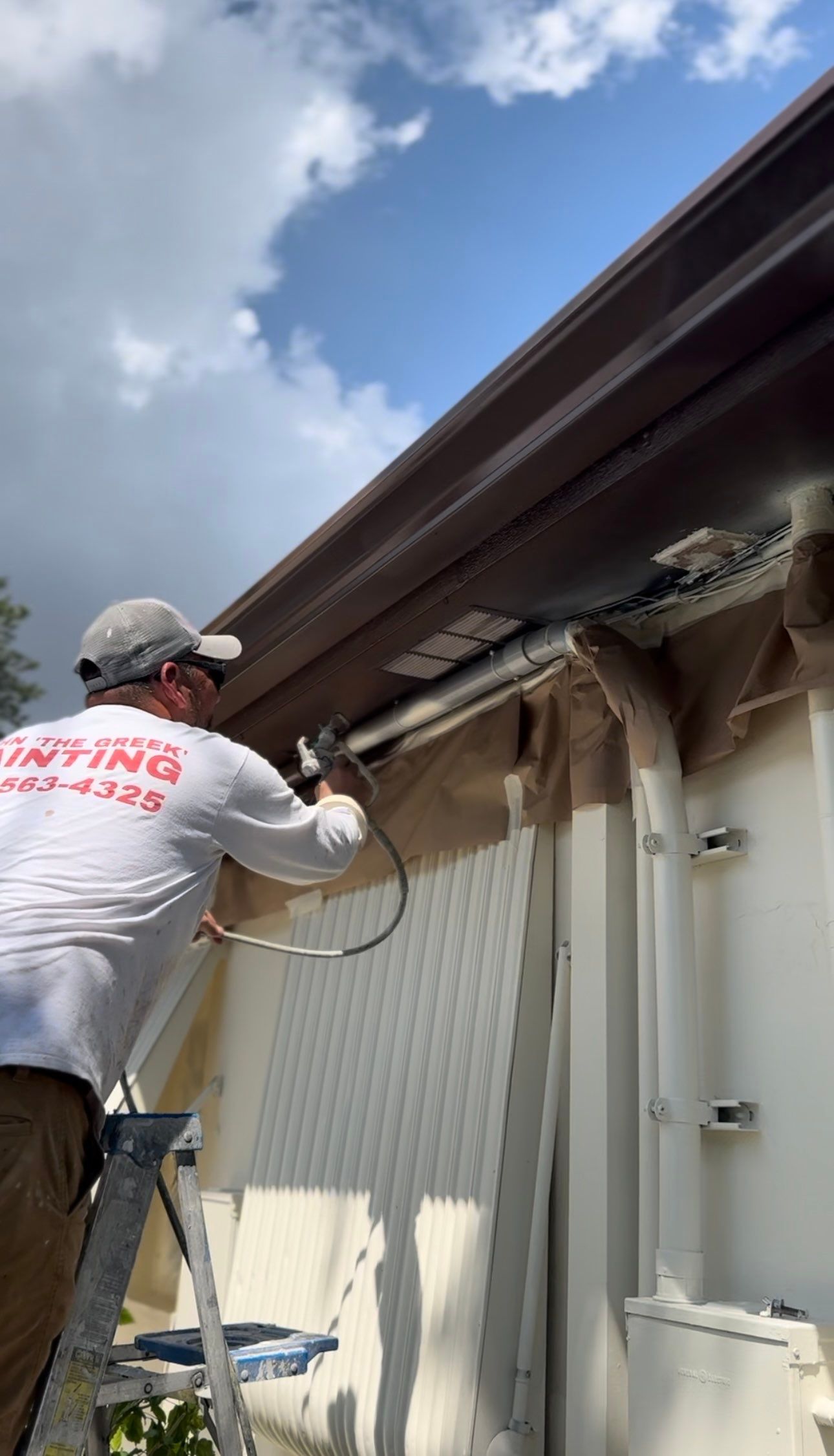 Residential Exterior Painting  by John “The Greek” Painting