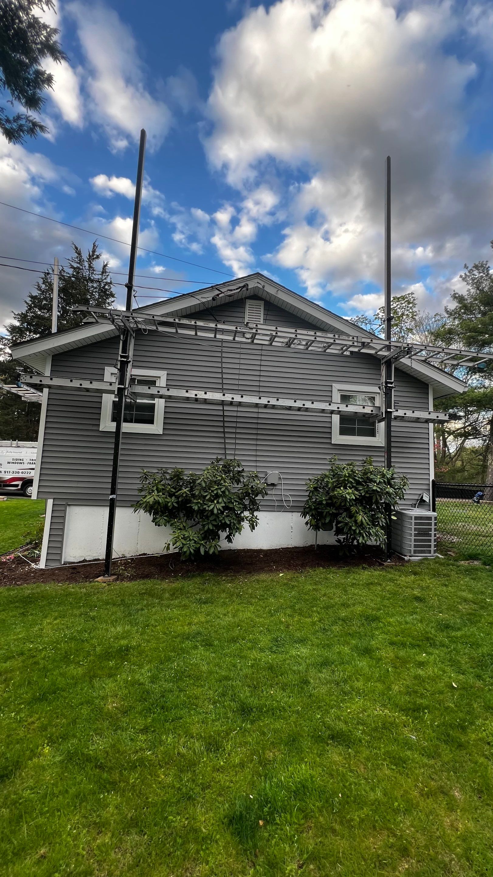 Siding and door replacement in Holliston, MA by UBrothers Construction