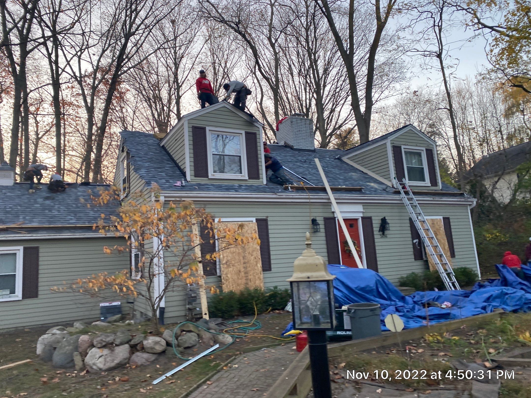 Roof Replacement using Owens Corning by 180 Contractors