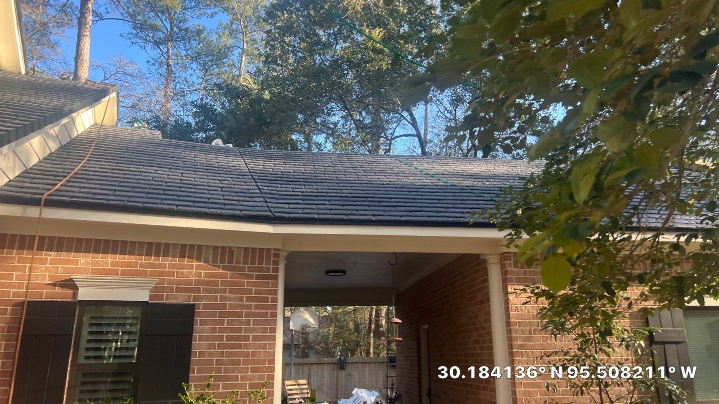 Residential Roof Replacement using Davinci Province Slate Shingles by Elite Roofing LLC