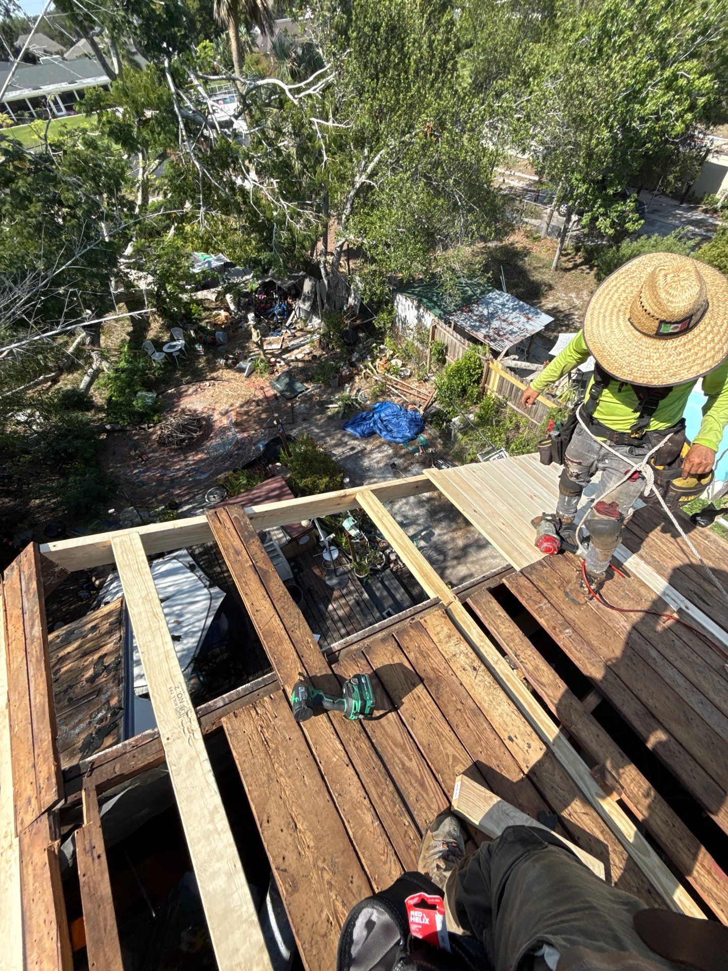 Project in St. Petersburg by Mitchell Roofing Company LLC