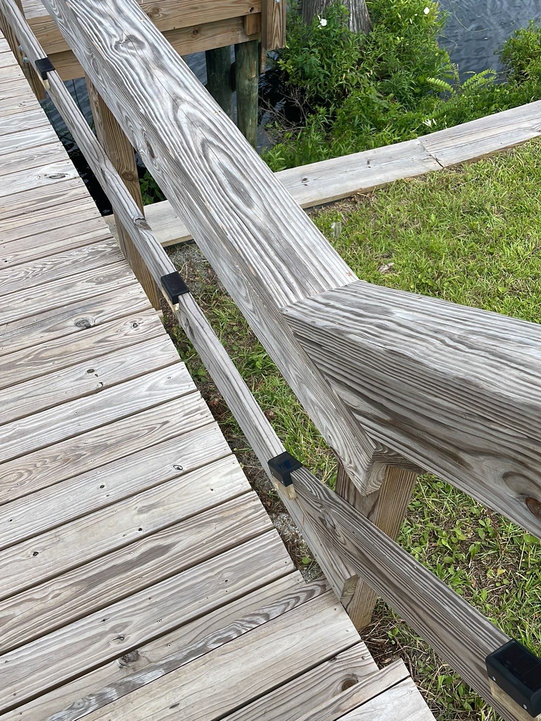 Dock using Wood Sealant by DuraSeal