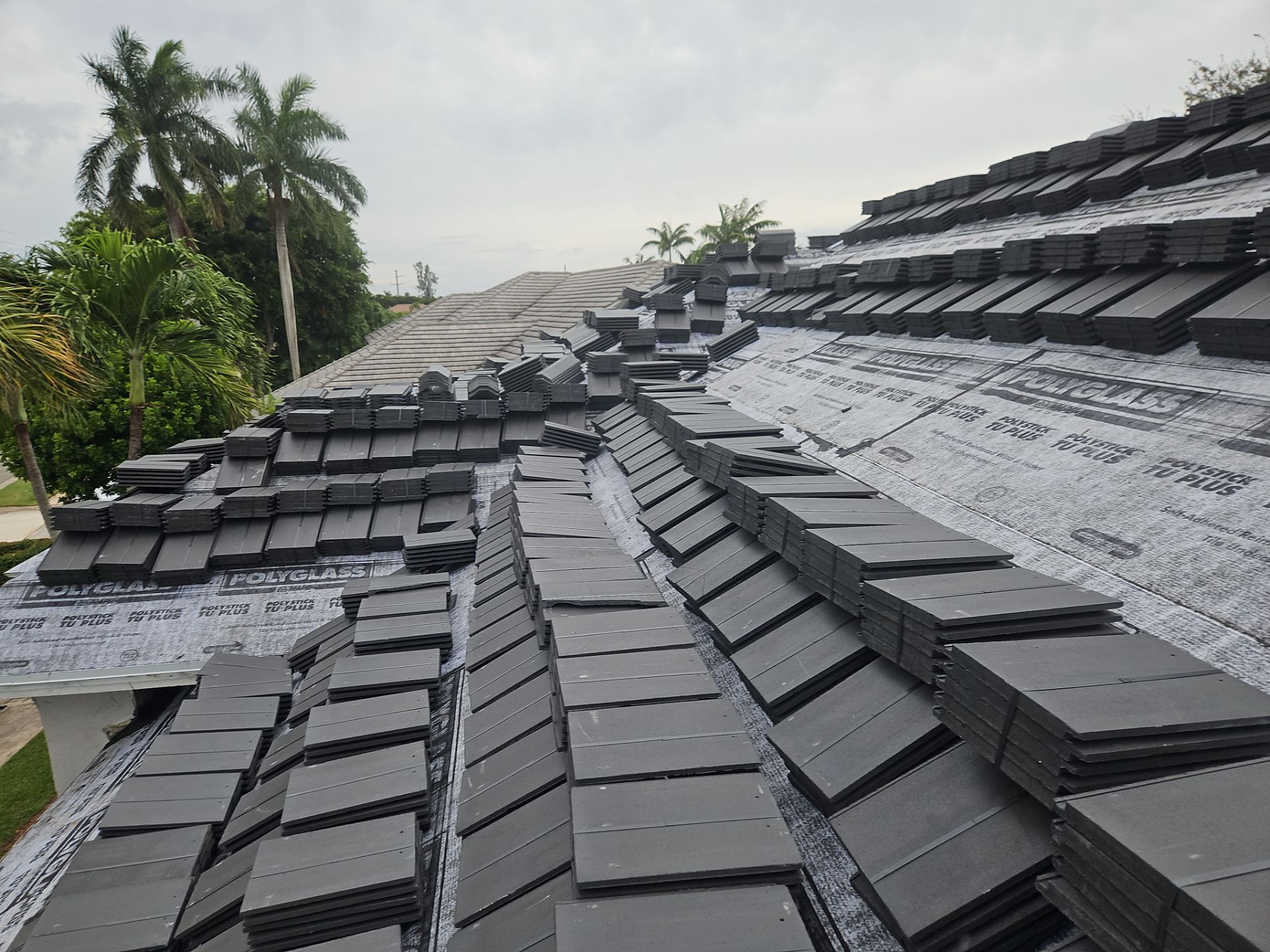 Residential Roofing Installation using Westlake Roofing Tile by BLUES BROTHERS ROOFING