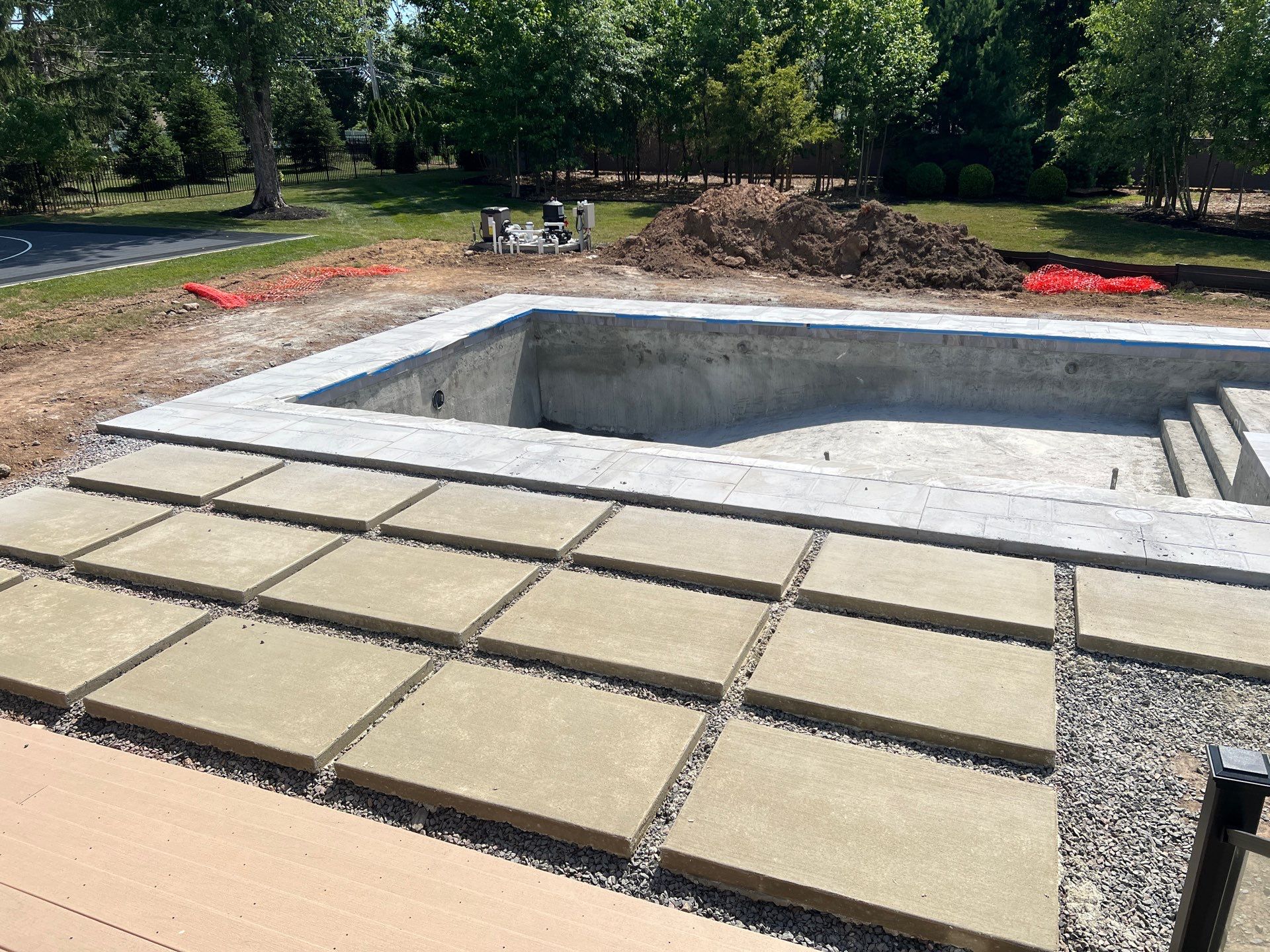 Custom Pool Deck and Patio in Ambler, PA by Architectural Concrete Design