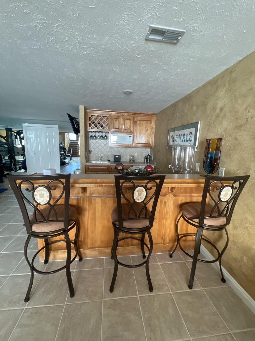 Painting Hardwood using Sherwin Williams paint by Lightning Exteriors