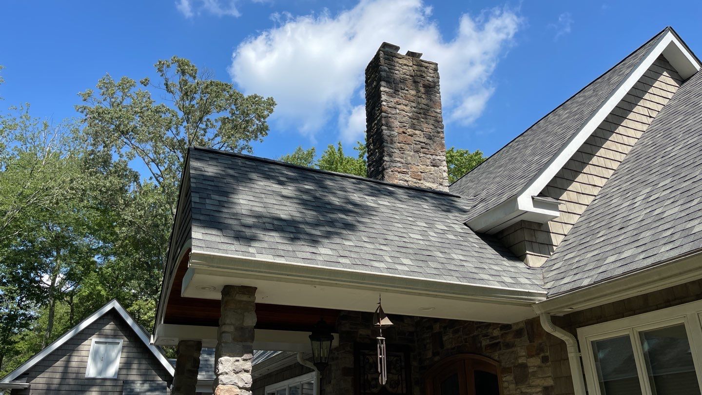 Roof Replacement using IKO Dynasty by American Home Contractors