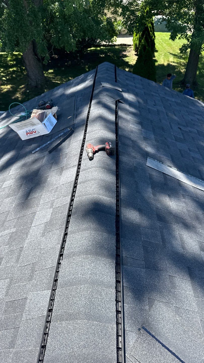 Roof Replacement using Owens Corning Onyx Black by 180 Contractors