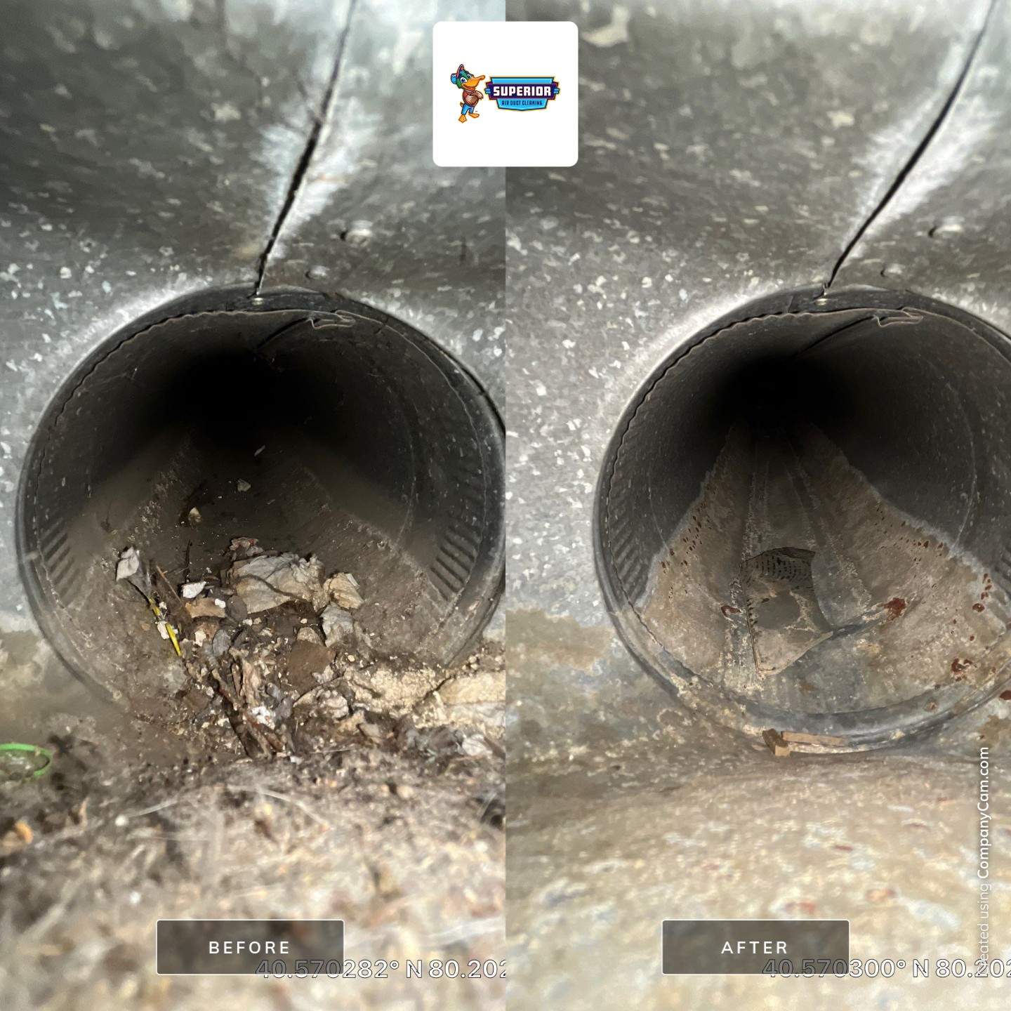 Air Duct Cleaning With a Vacuum Truck in Sewickley, PA by Superior Air Duct Cleaning