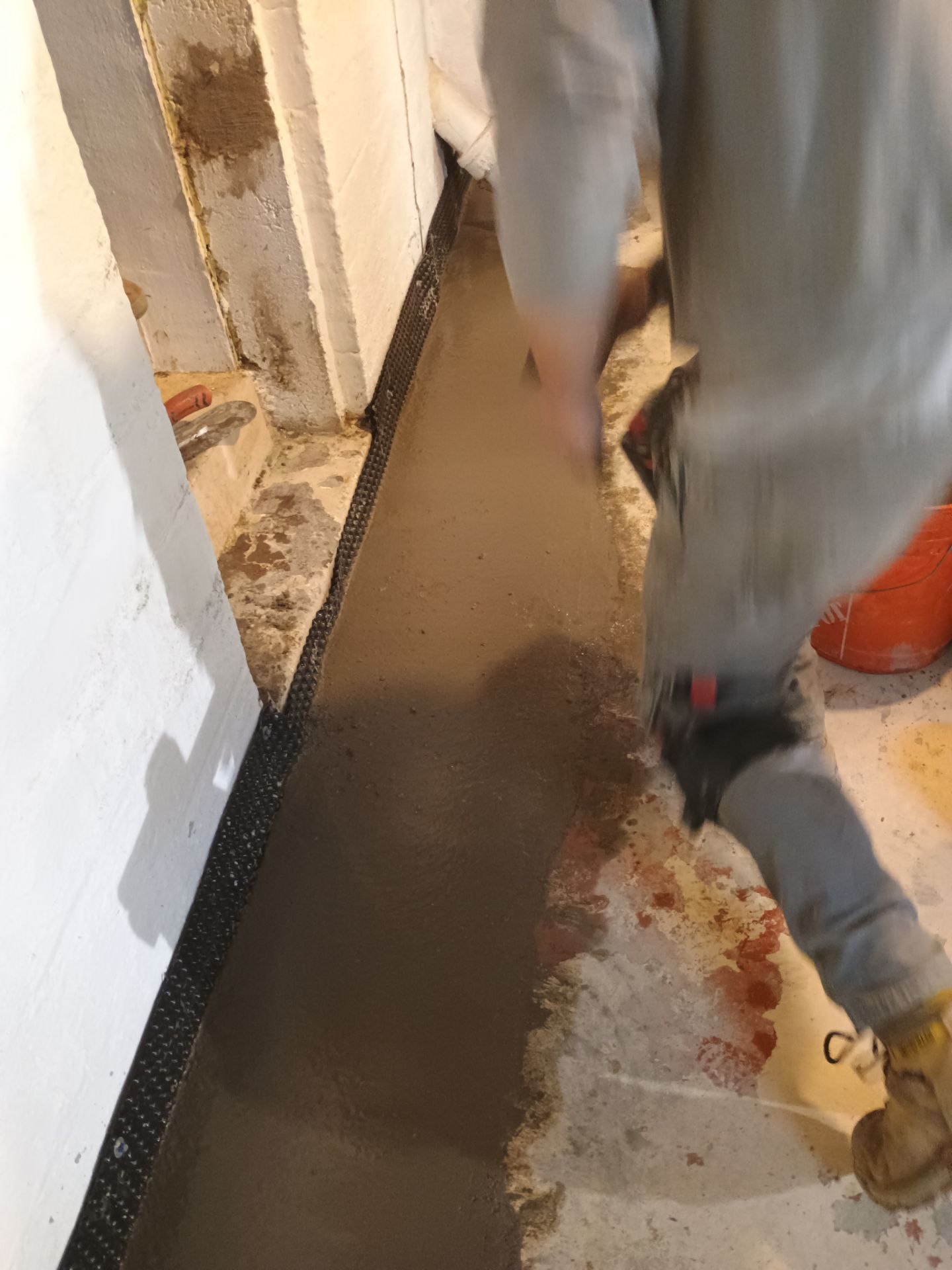 Another Drain Tile Project in the Books by Waterproofing Northeast
