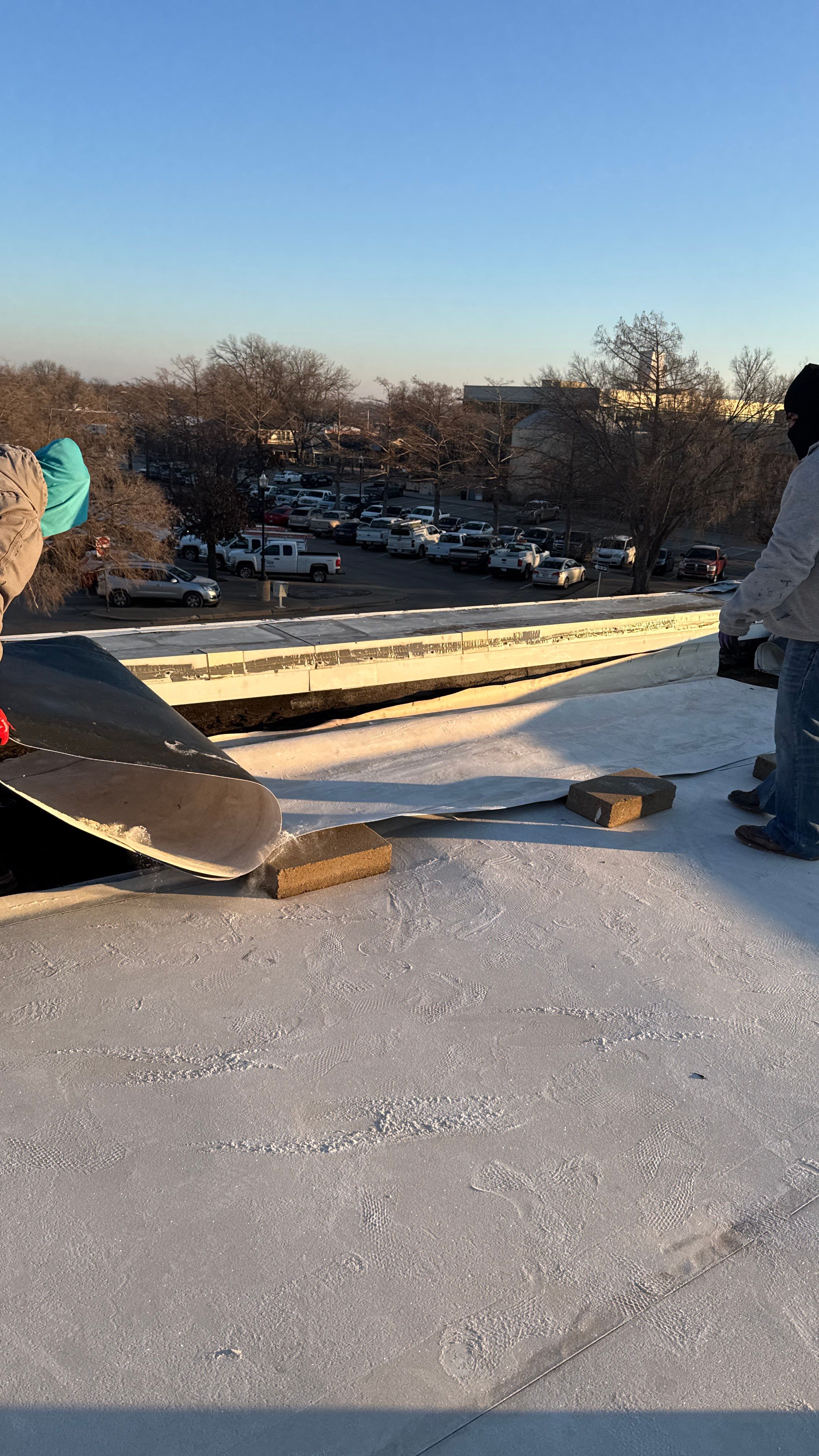 TPO by Frontline Roofing and Construction