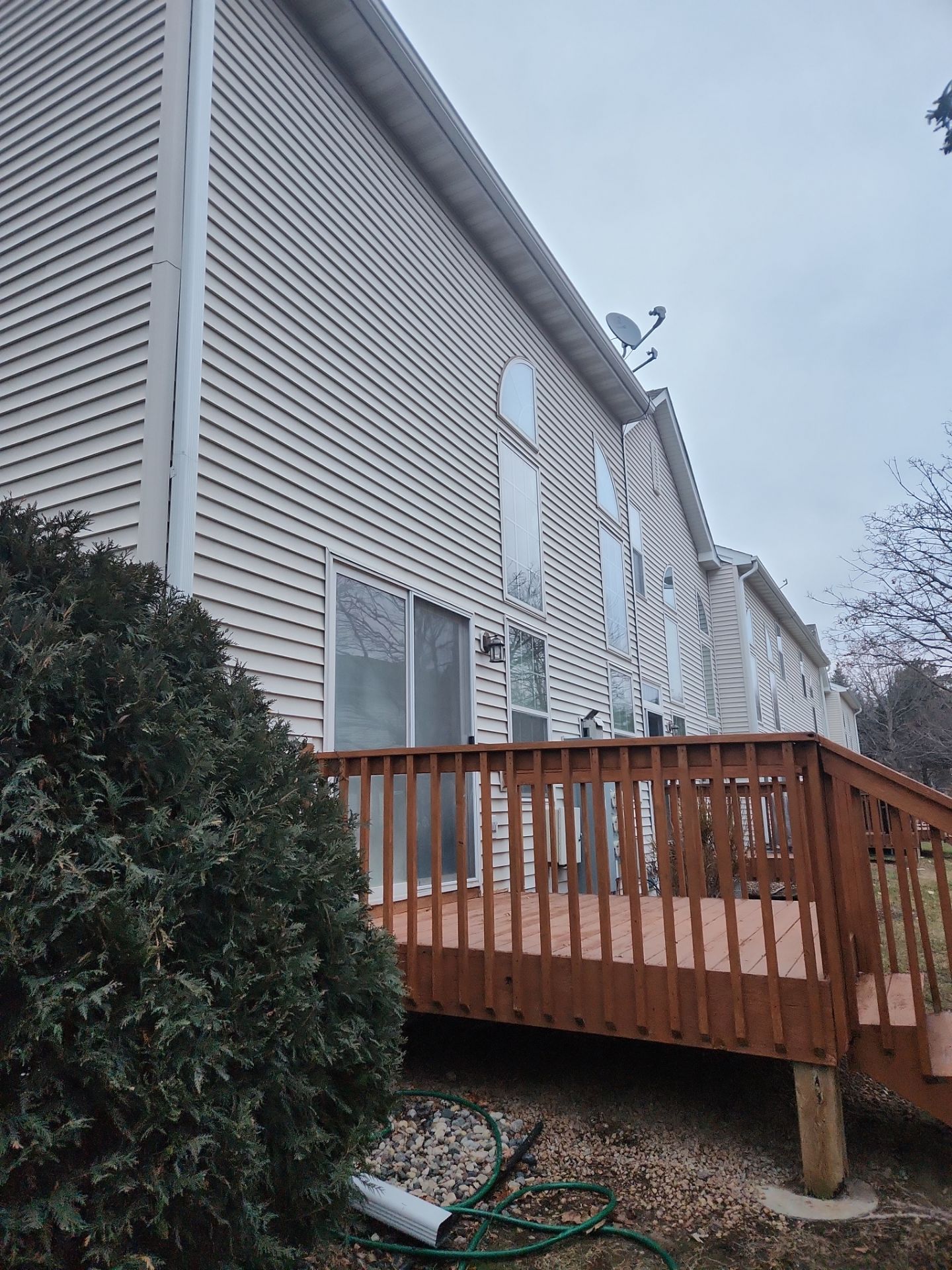 3x4" Downspouts in Chaska by Next Level Seamless Gutters / Exteriors Inc.