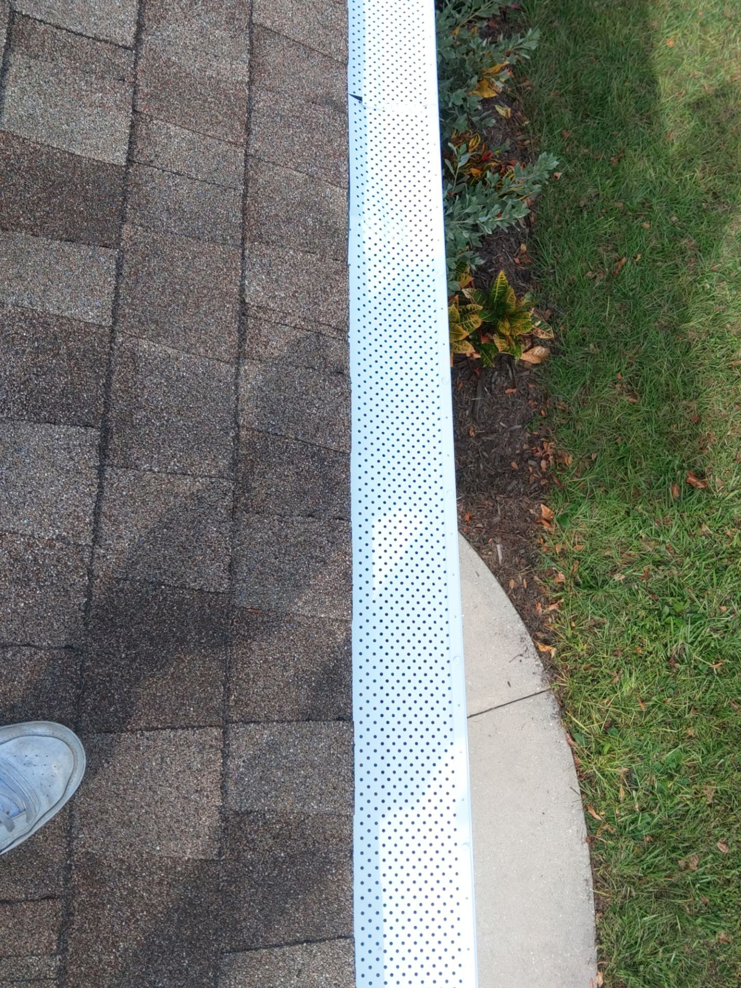 Leaf Guard System Installation in Sarasota FL by Gutter Professors