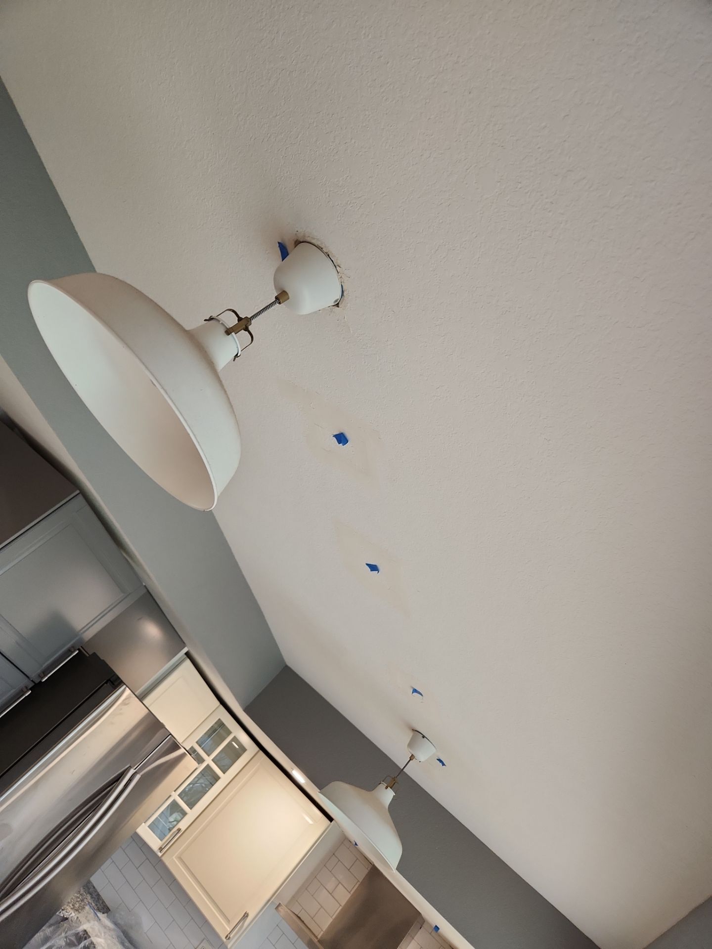 Drywall repair and door painting in S. Austin-78745 by RejuveNate Renovations LLC