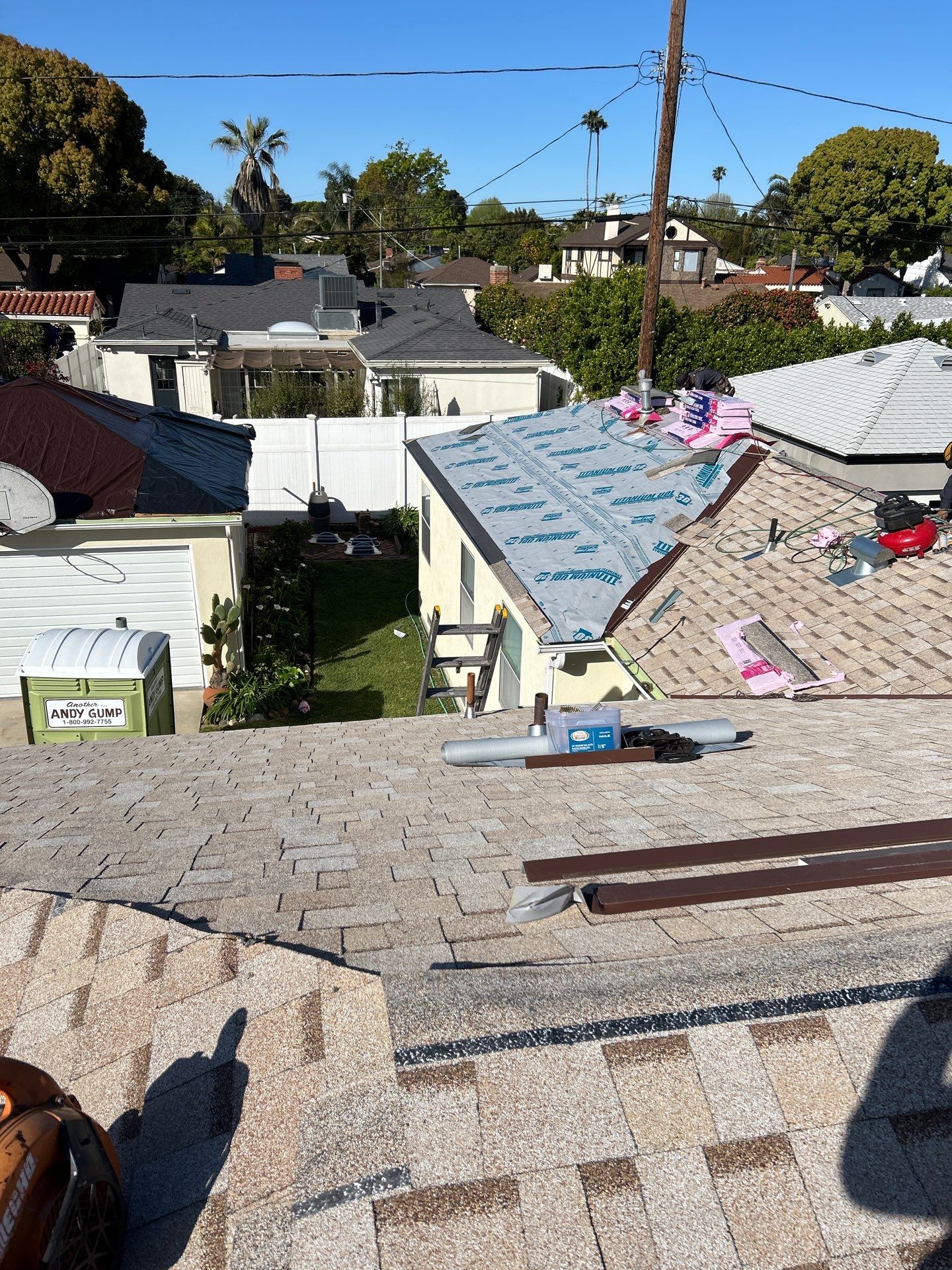 Residential Roofing Installation using Owens Corning Duration Cool Shingles by Hull Brothers Roofing