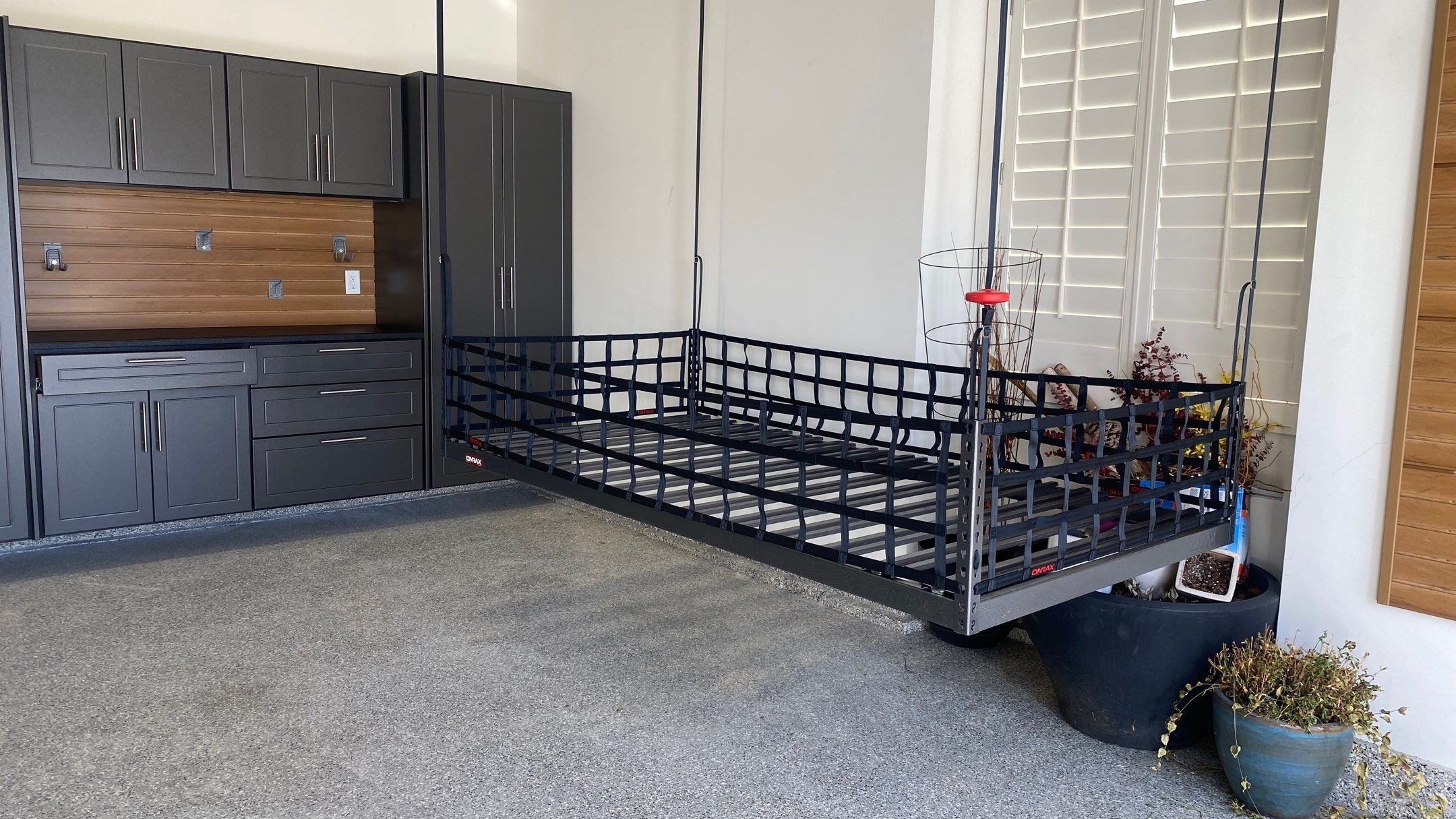 Malia B. gets a garage upgrade! by Banner Garage