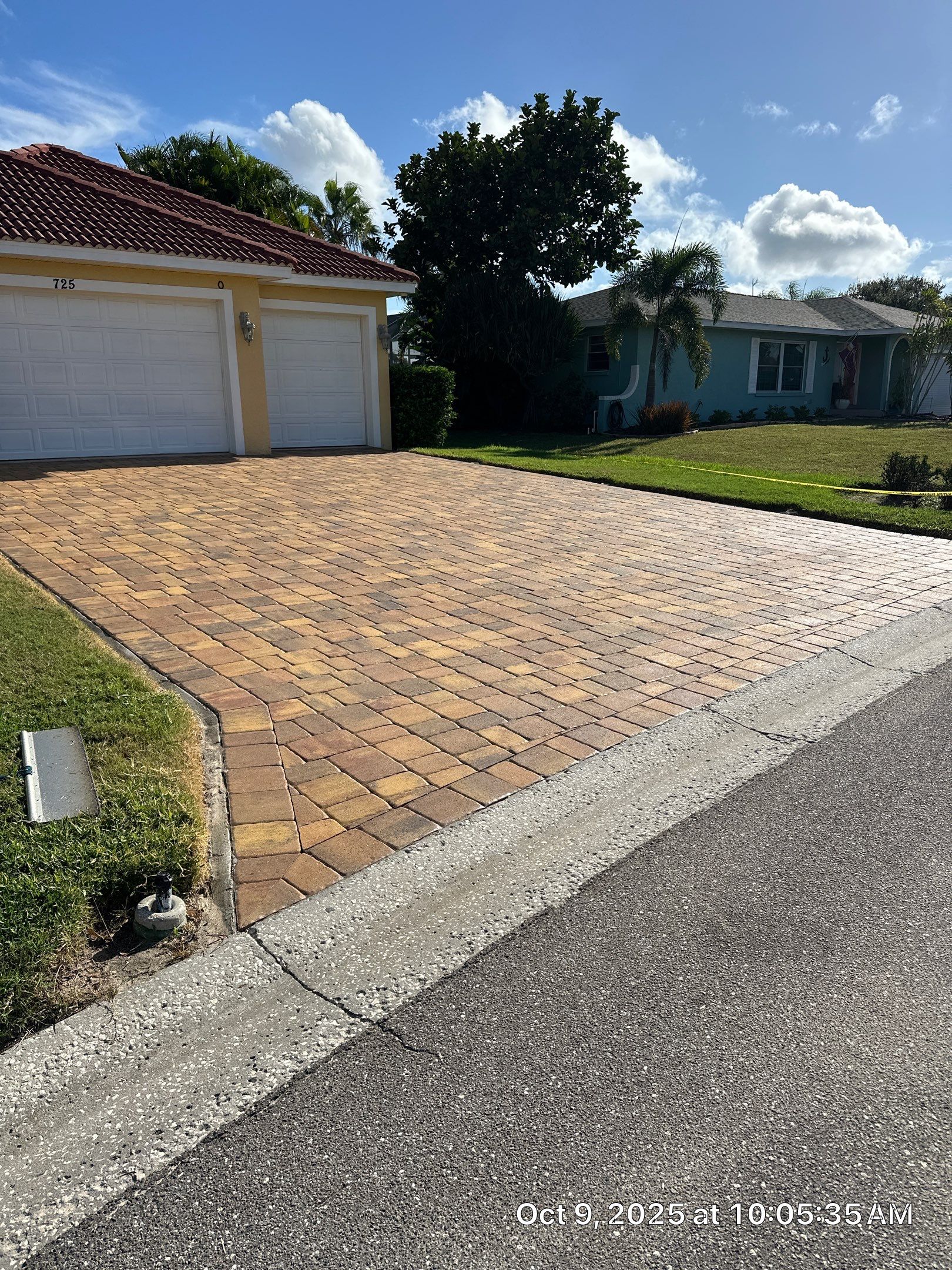 Driveway and Pool Deck Paver Restoration in Apollo Beach by Supreme Paver Experts