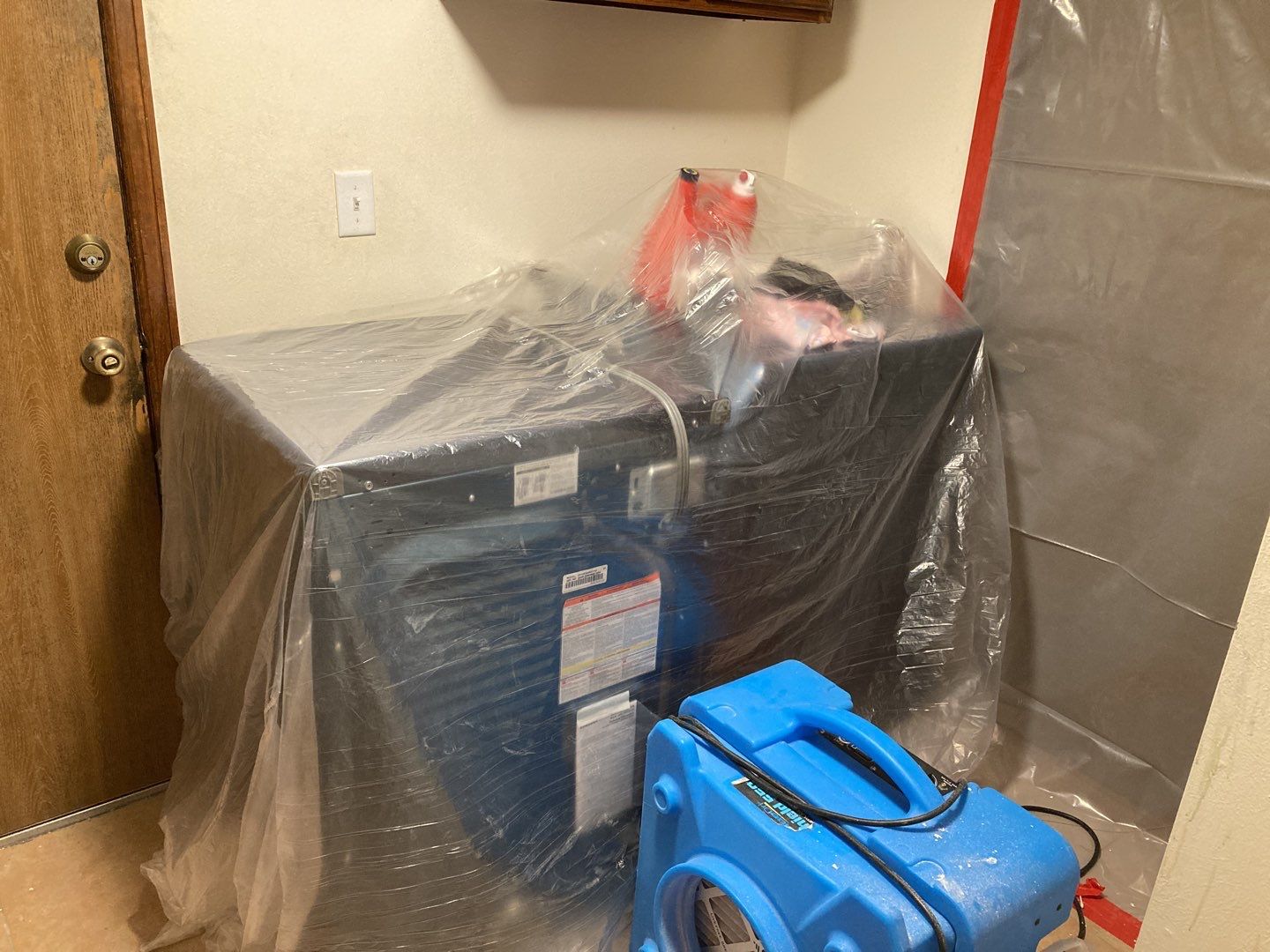 Mold Remediation using Containment by Accountable Home Services