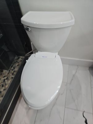 Installing New Toilet, Toilet Seal, and Checking Black Pipes in Ceiling