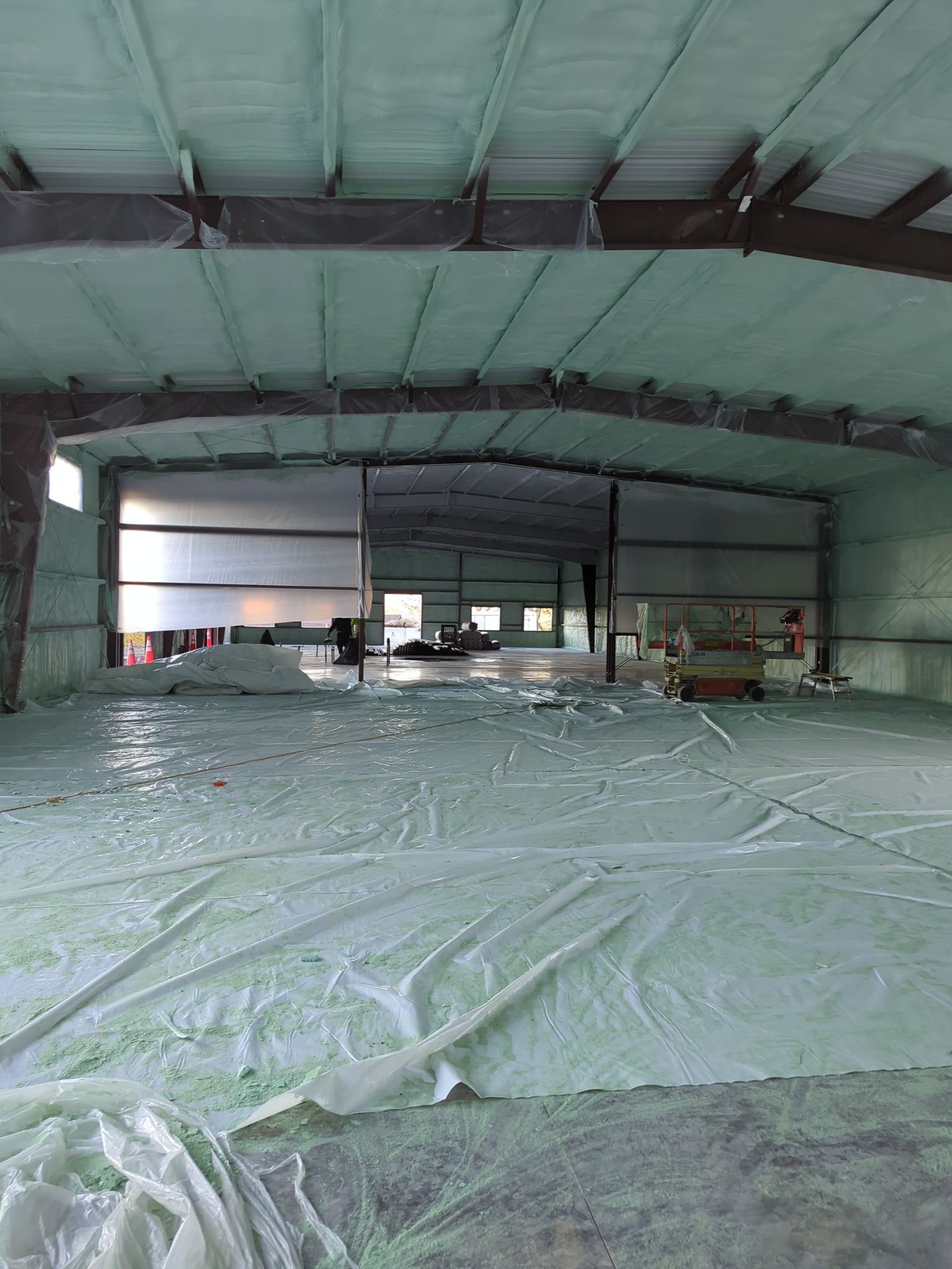 Commercial Building using Closed Cell Spray Foam by NYS Foam & Energy